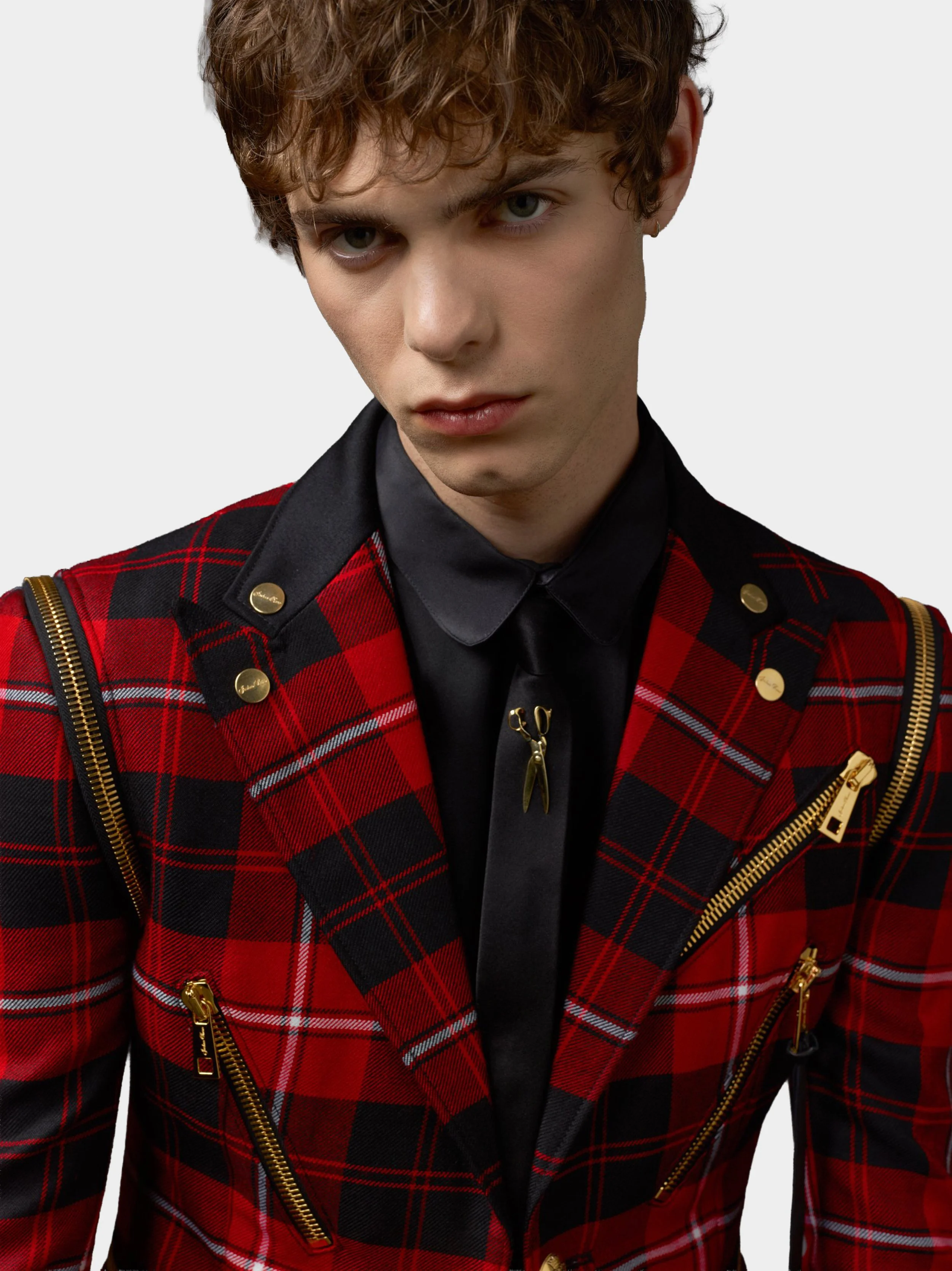 Cropped 'Tartan Rebel Zip Coat' 3.jpg