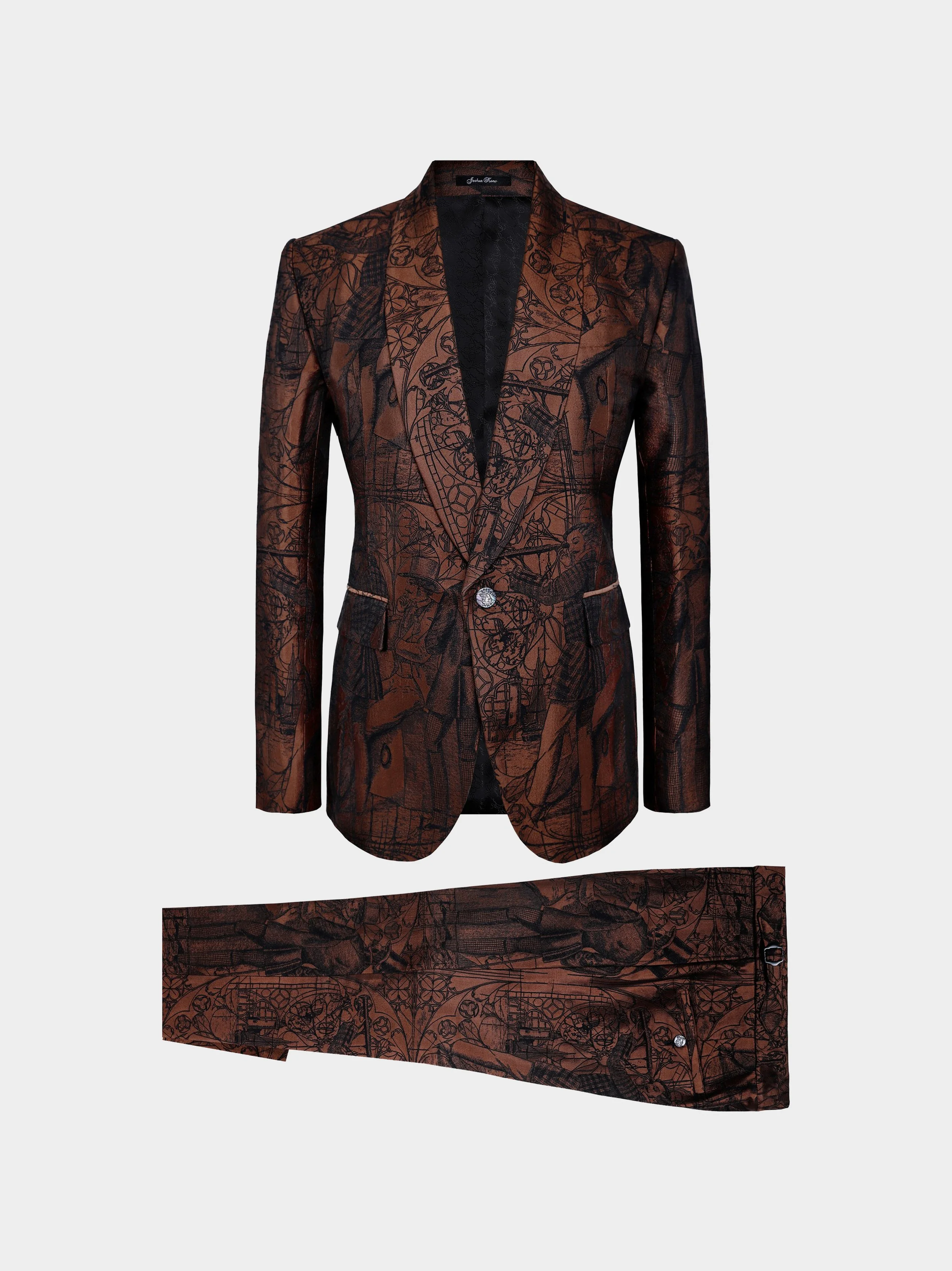 Coffee 3-Tailors Jacquard Suit.jpg