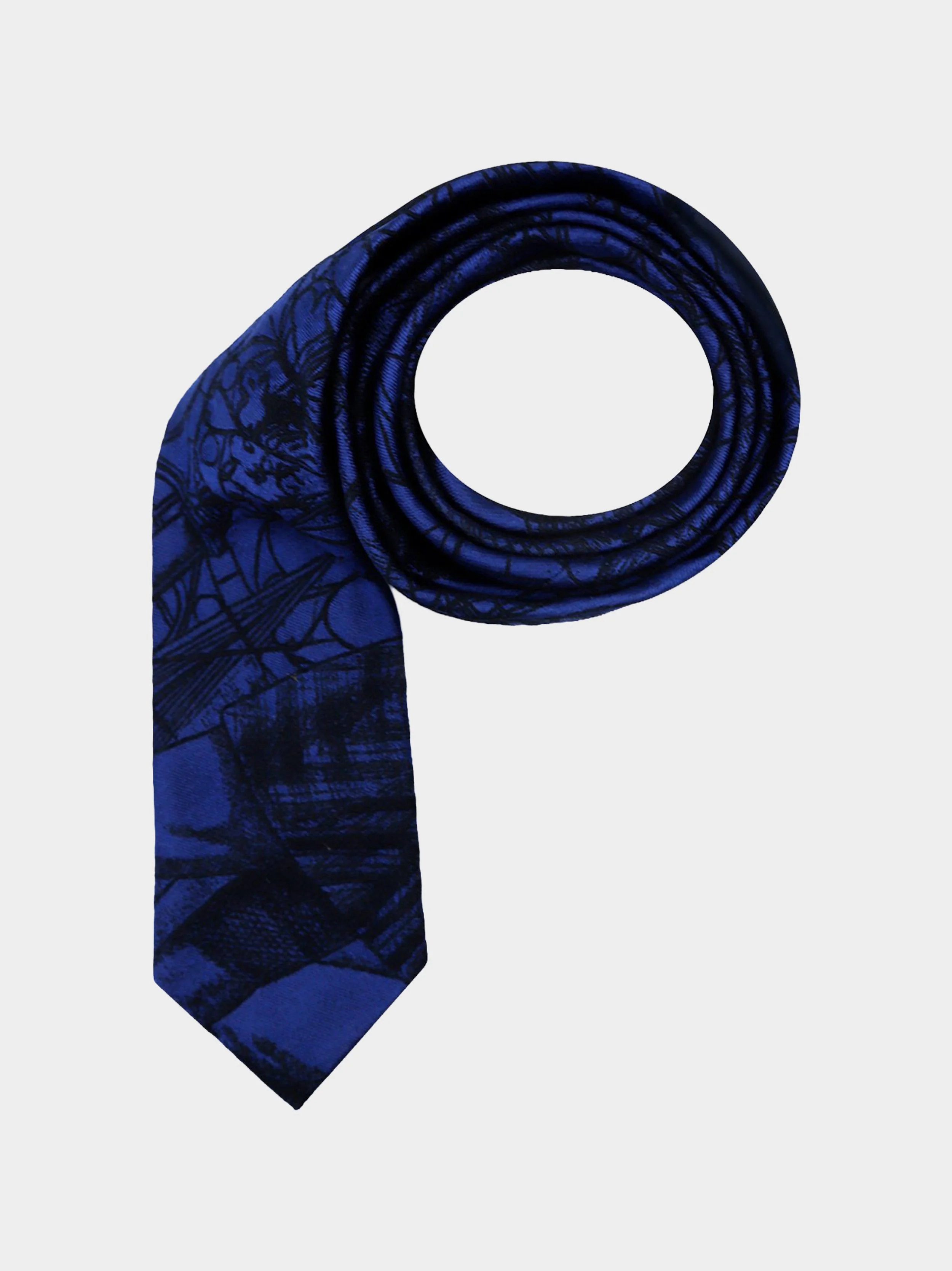 'Sapphire 3 Tailors' Slim Necktie 2.jpg