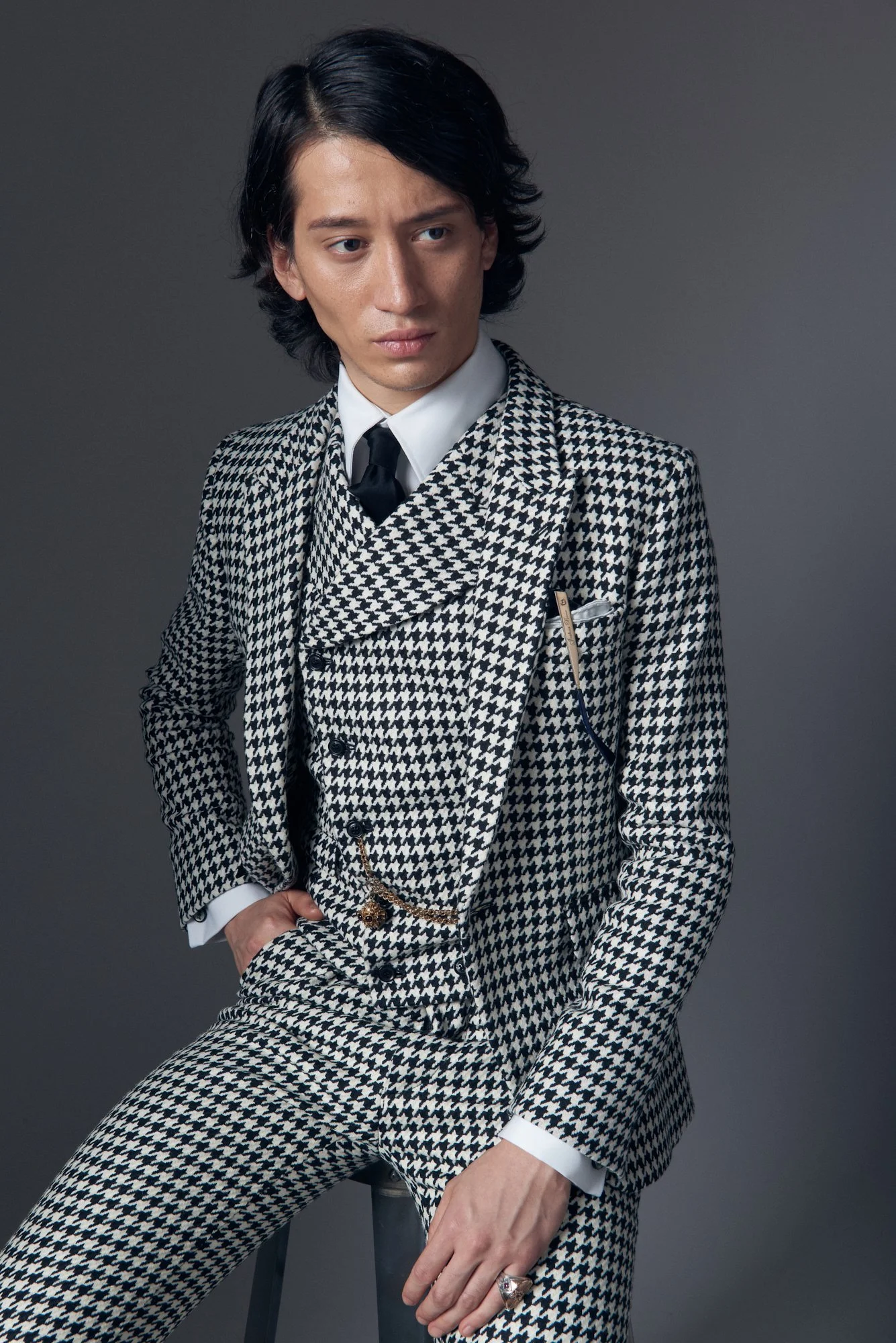 Icon Houndstooth 2-Piece Suit