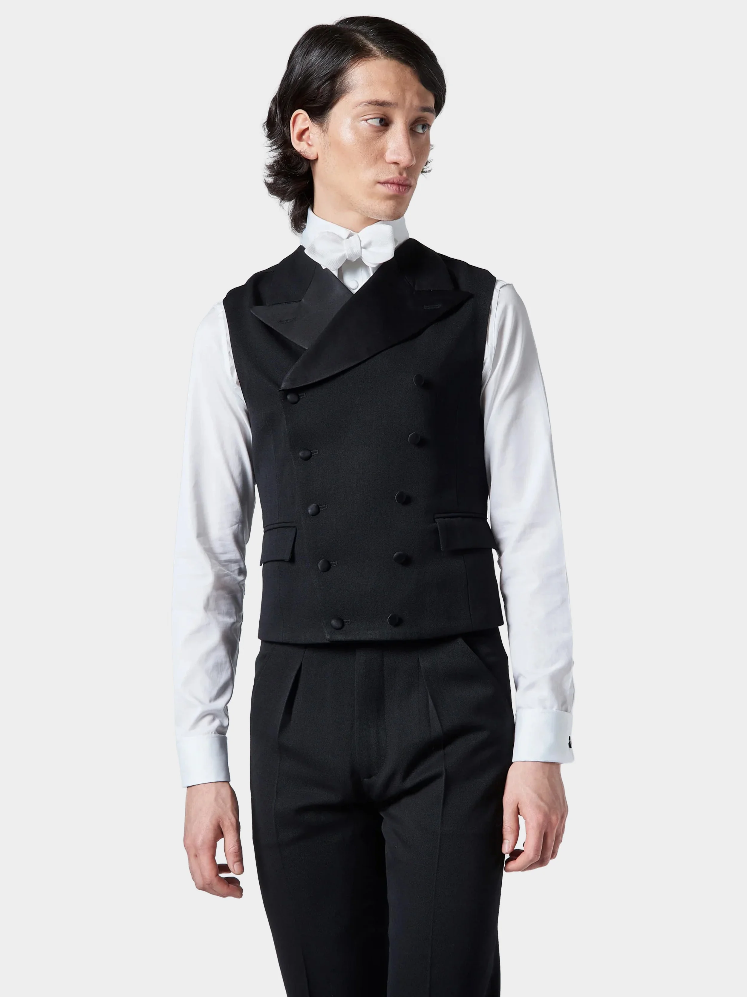 Black Wool Twill Dress Waistcoat 5.jpg