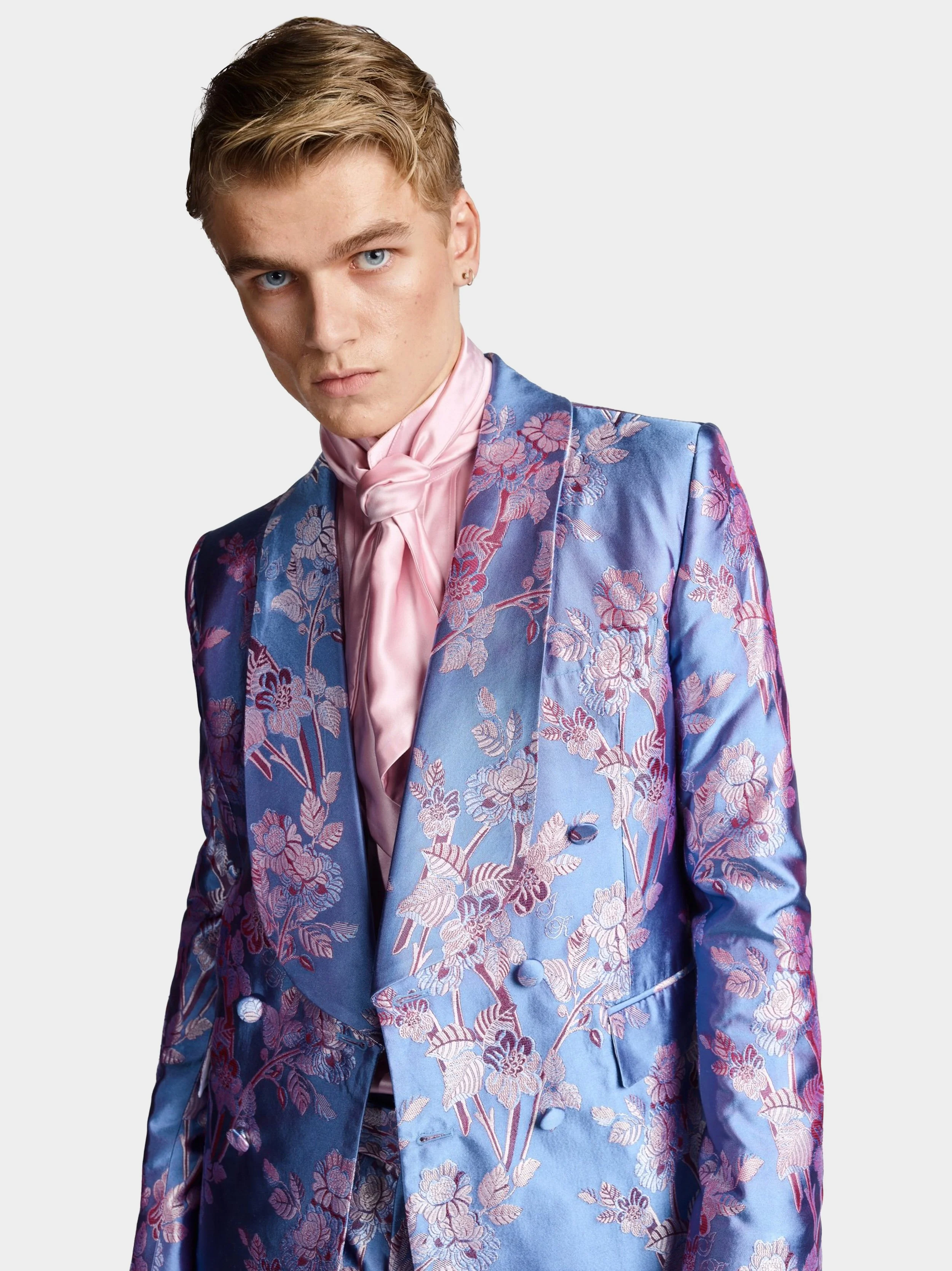 Pink And Blue Floral Silk Suit 3.jpg