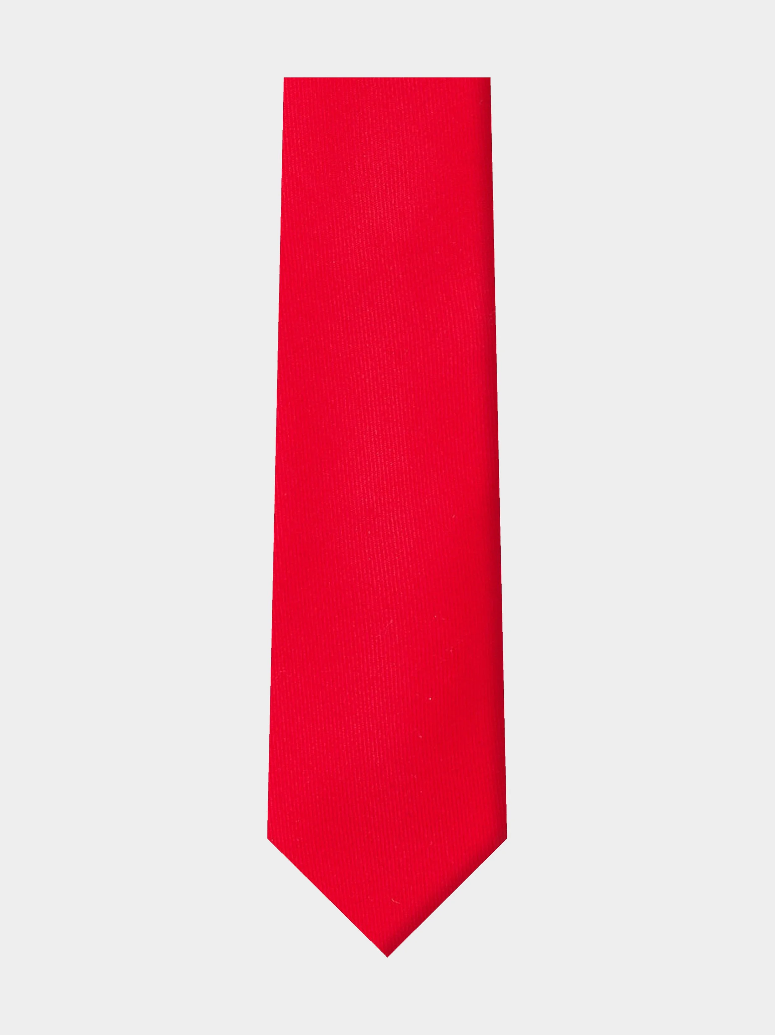 'Red Twill' Slim Necktie