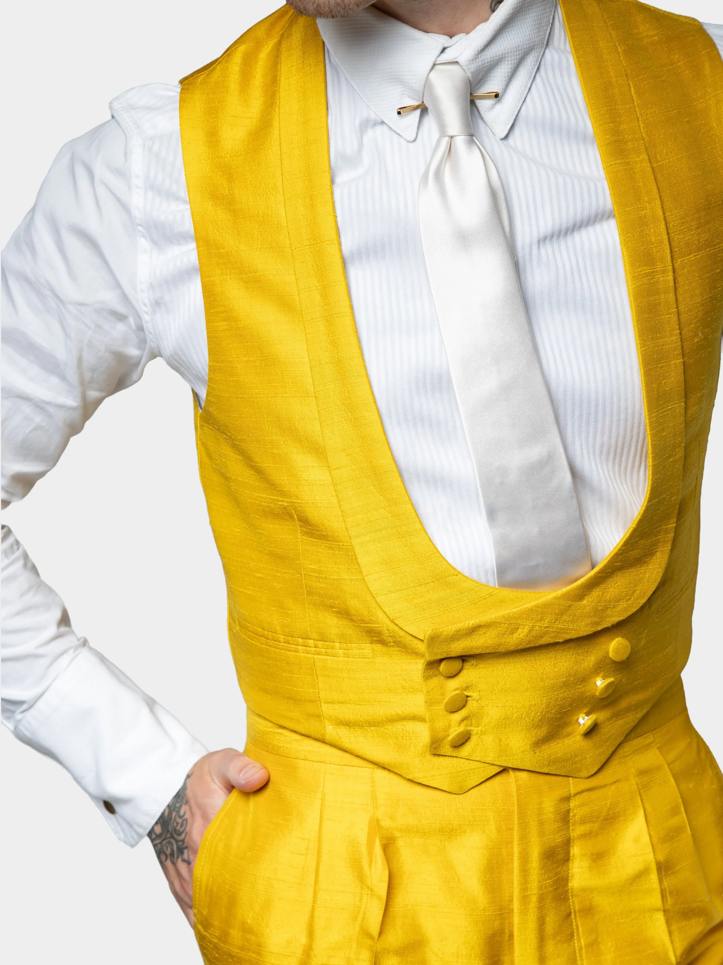 Canary Yellow Silk Waistcoat 3.jpg