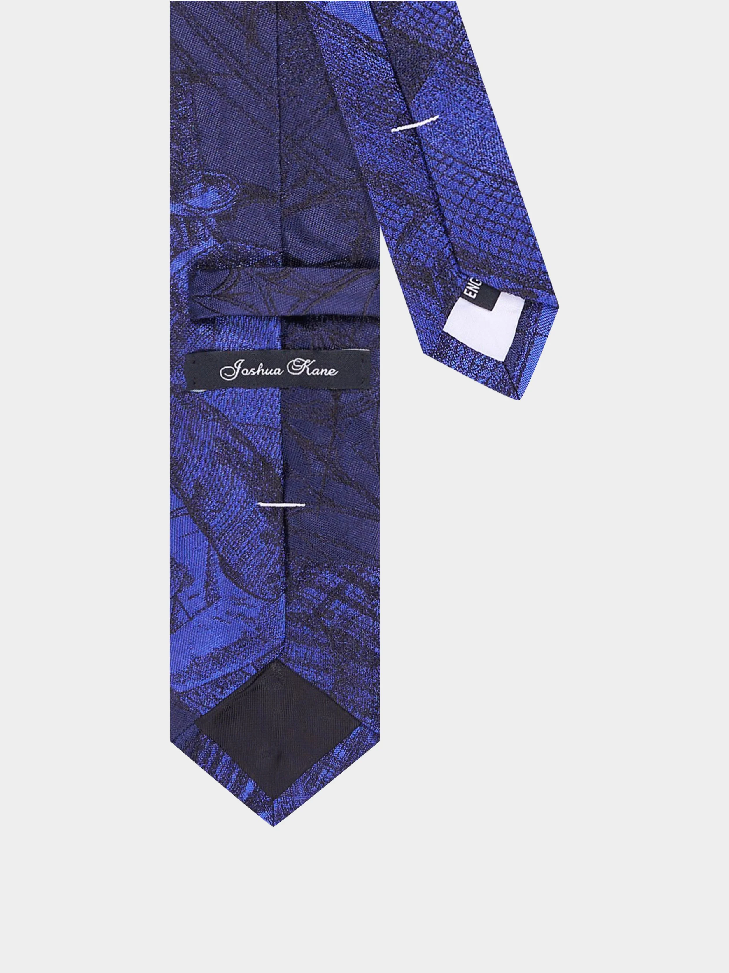 'Sapphire 3 Tailors' Slim Necktie back.jpg