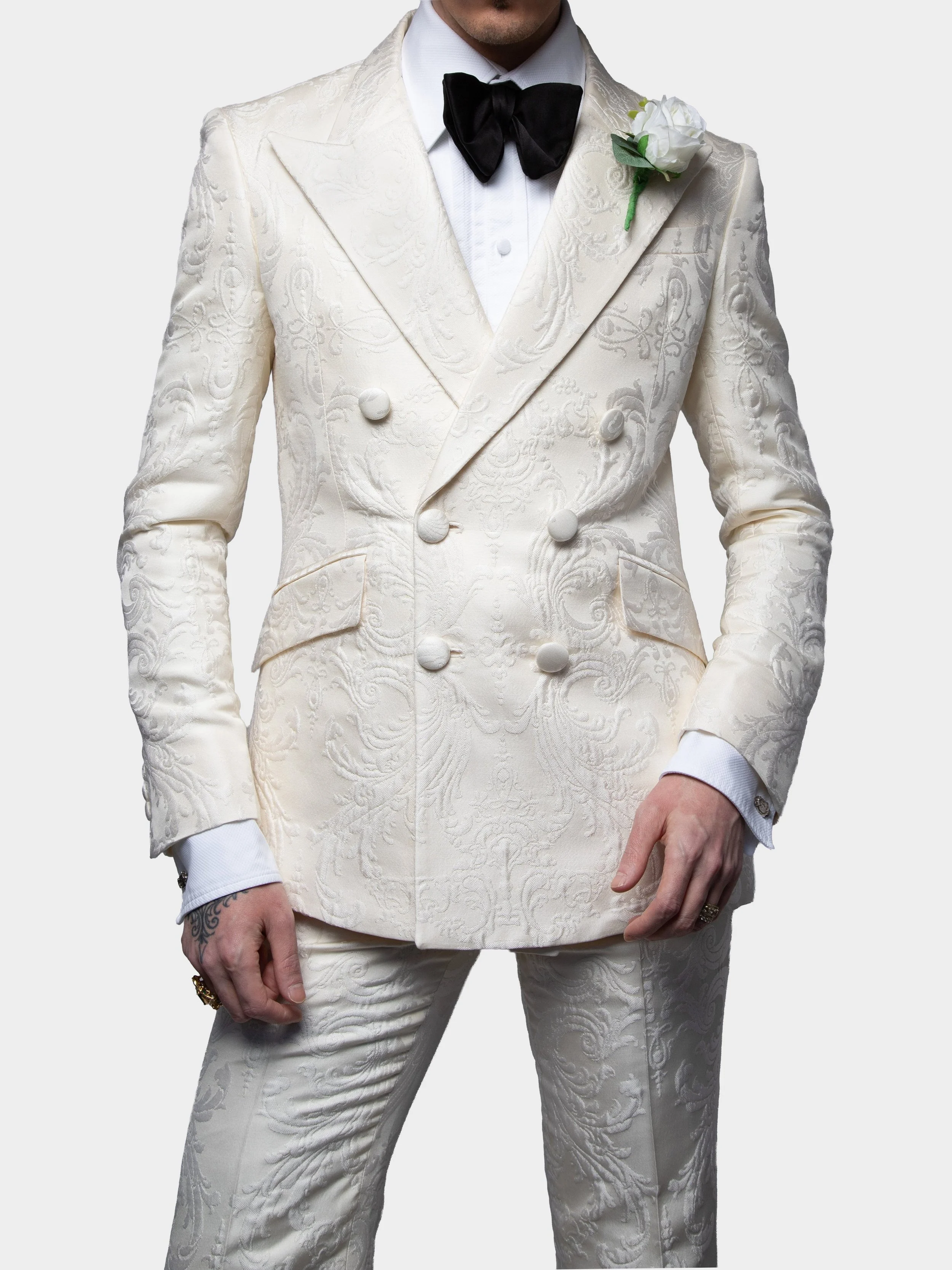 White Embossed Scrolls Suitjacket.jpg