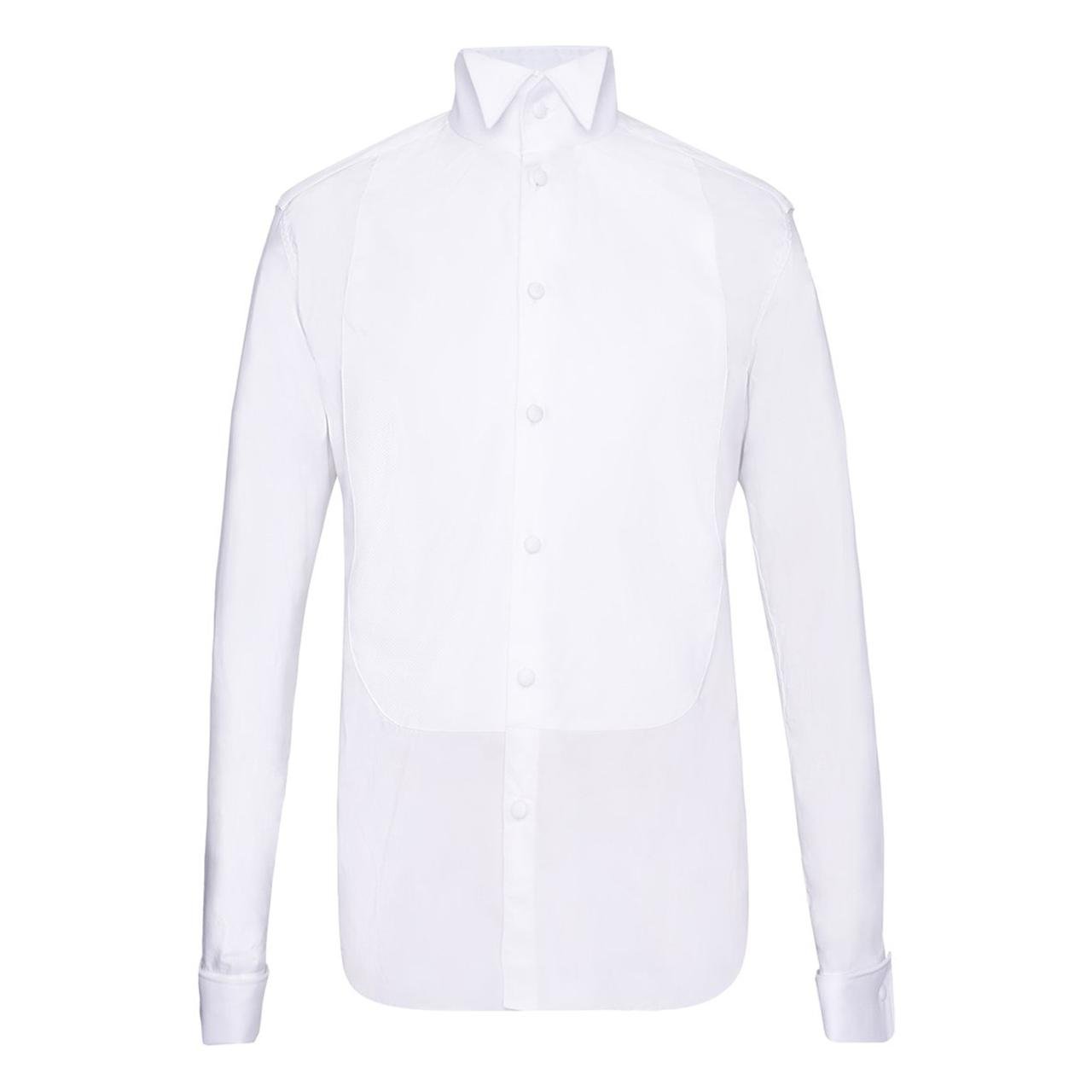 Poplin white dress shirt hotsell