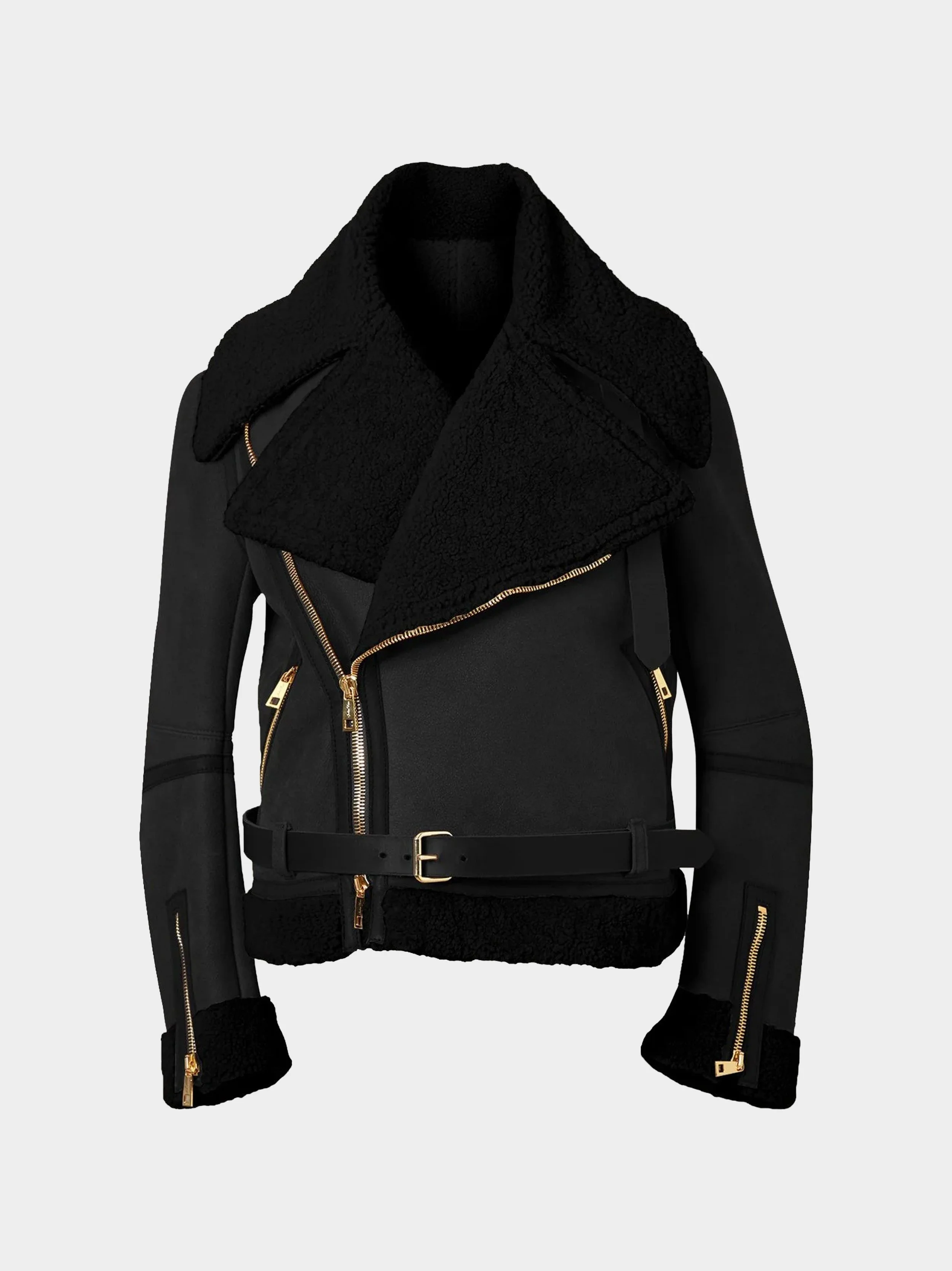 Black Oversized Shearling Jacket.jpg