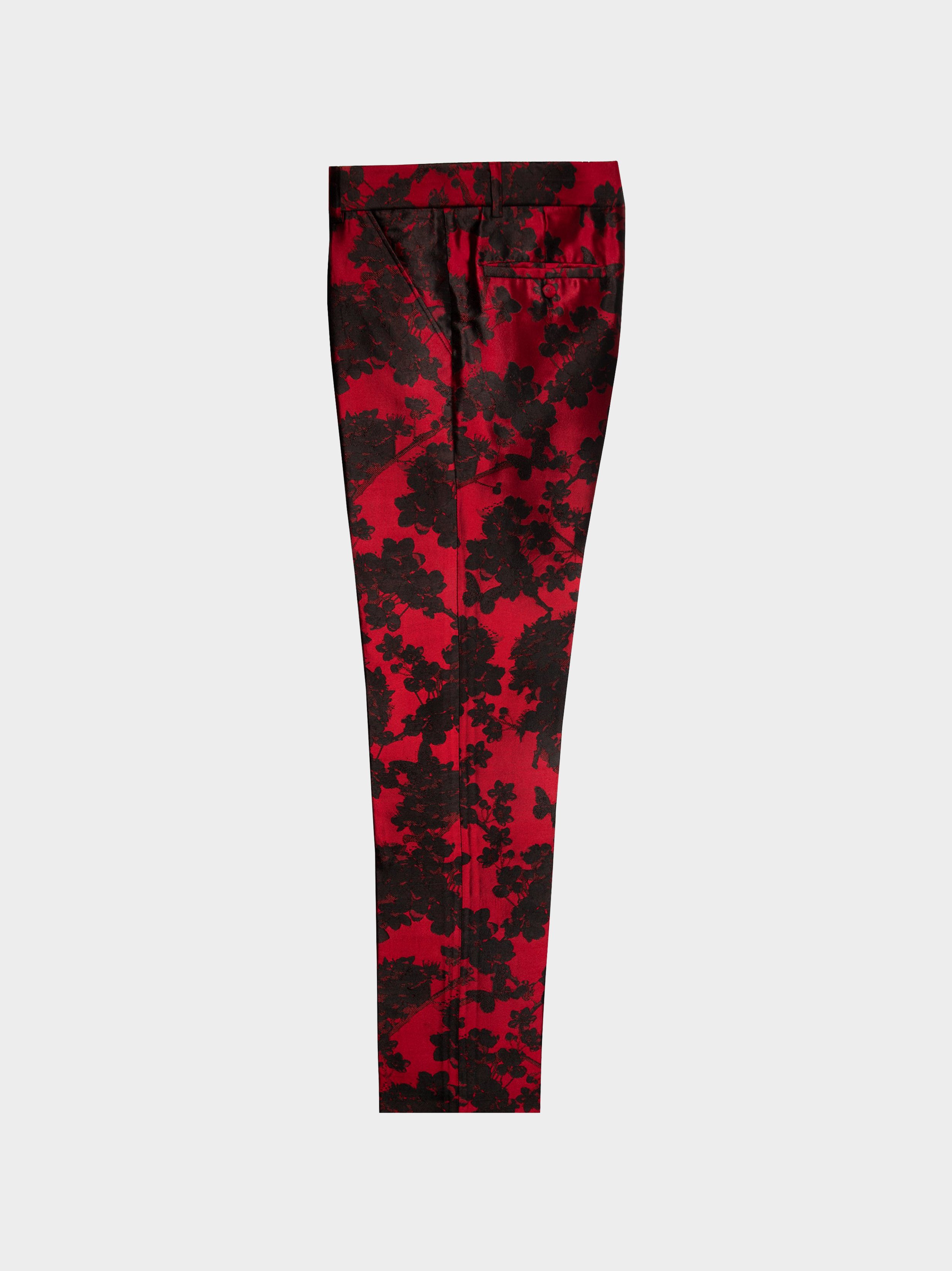Black Blossom Trouser