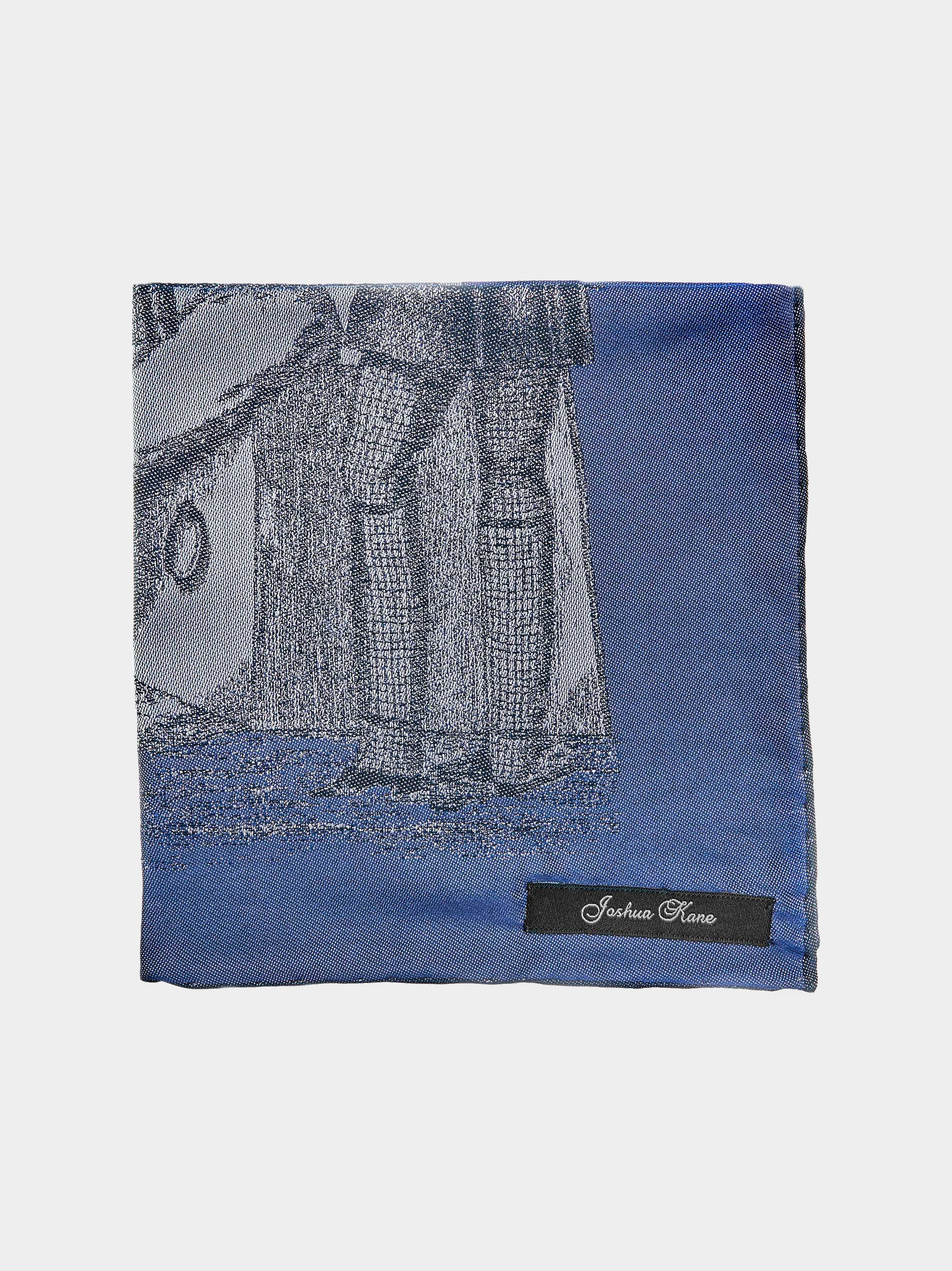 '3 Tailors' Navy Silk Pocket Square.jpg