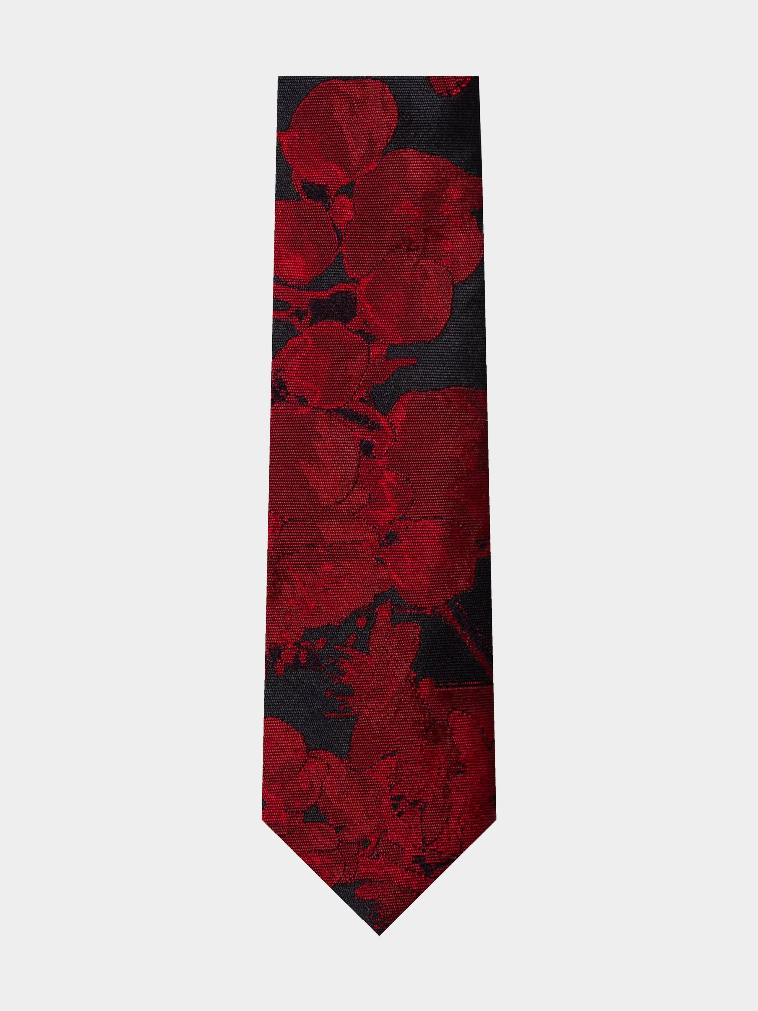 'Red Blossom' Slim Necktie.jpg