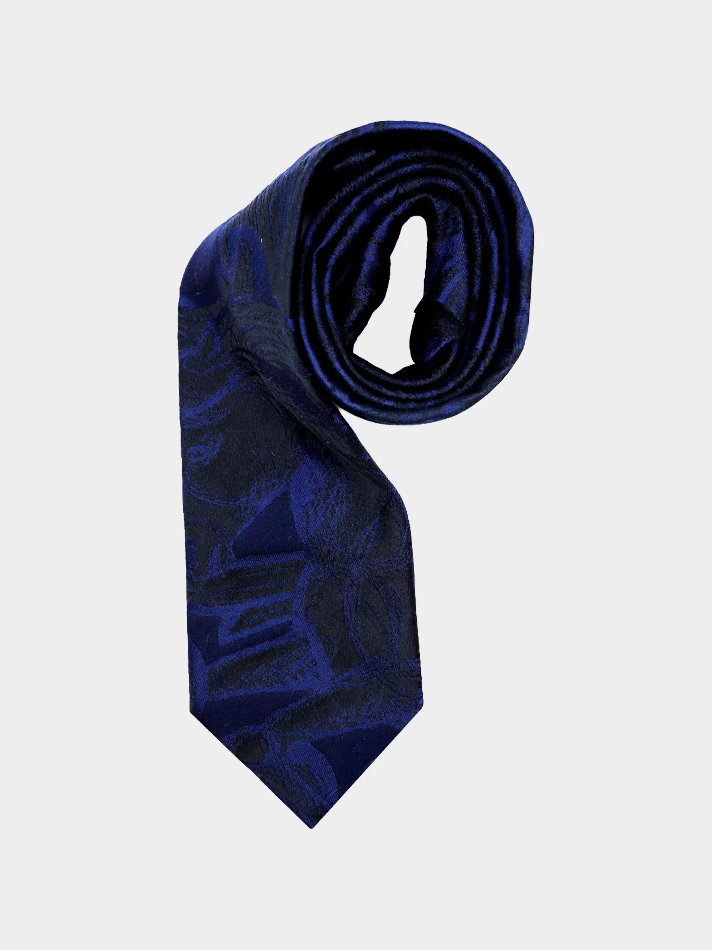 Navy Pegasus Necktie 3.jpg