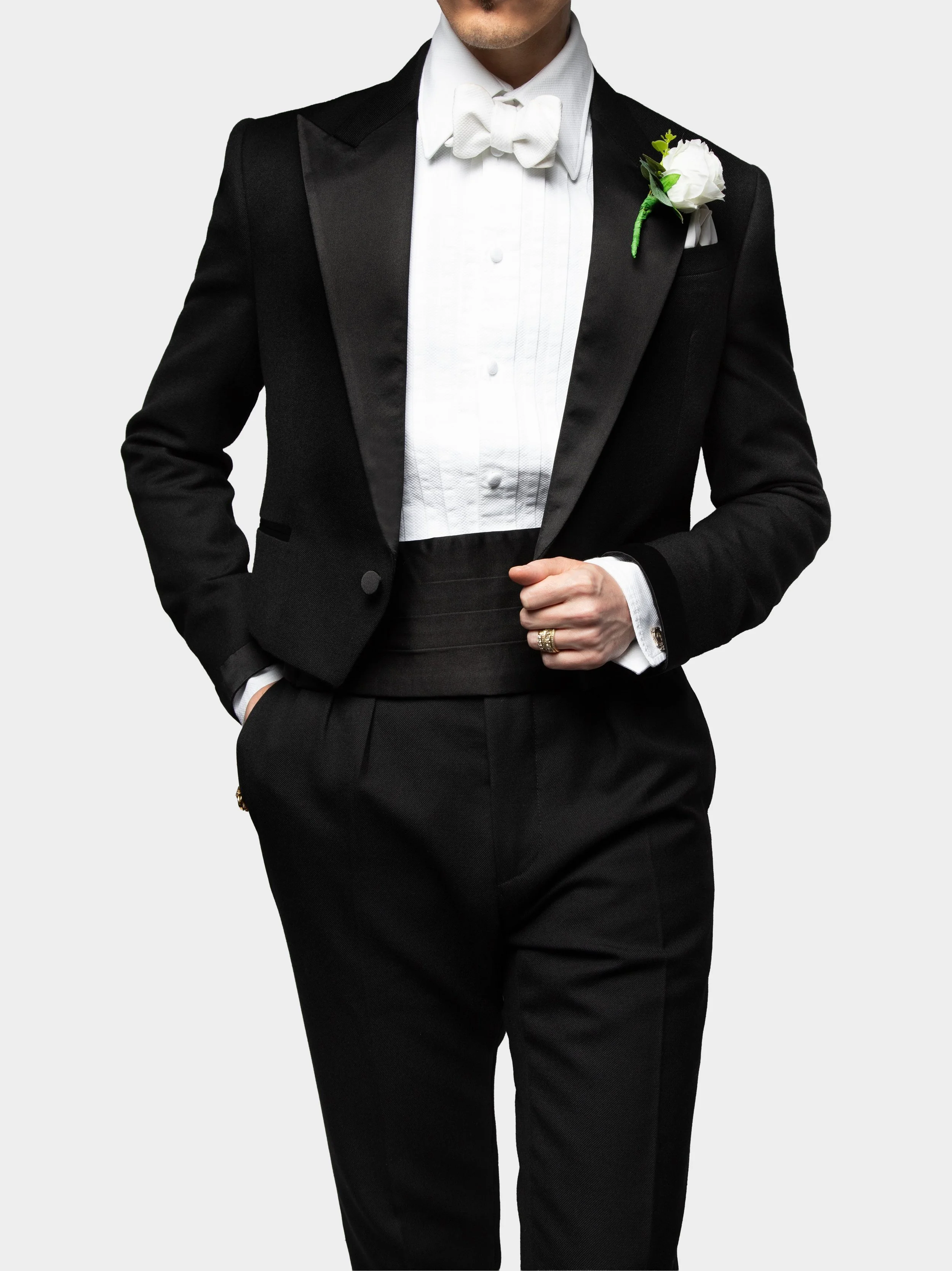 Cropped Black Twill And Silk Dinner Suitfront.jpg
