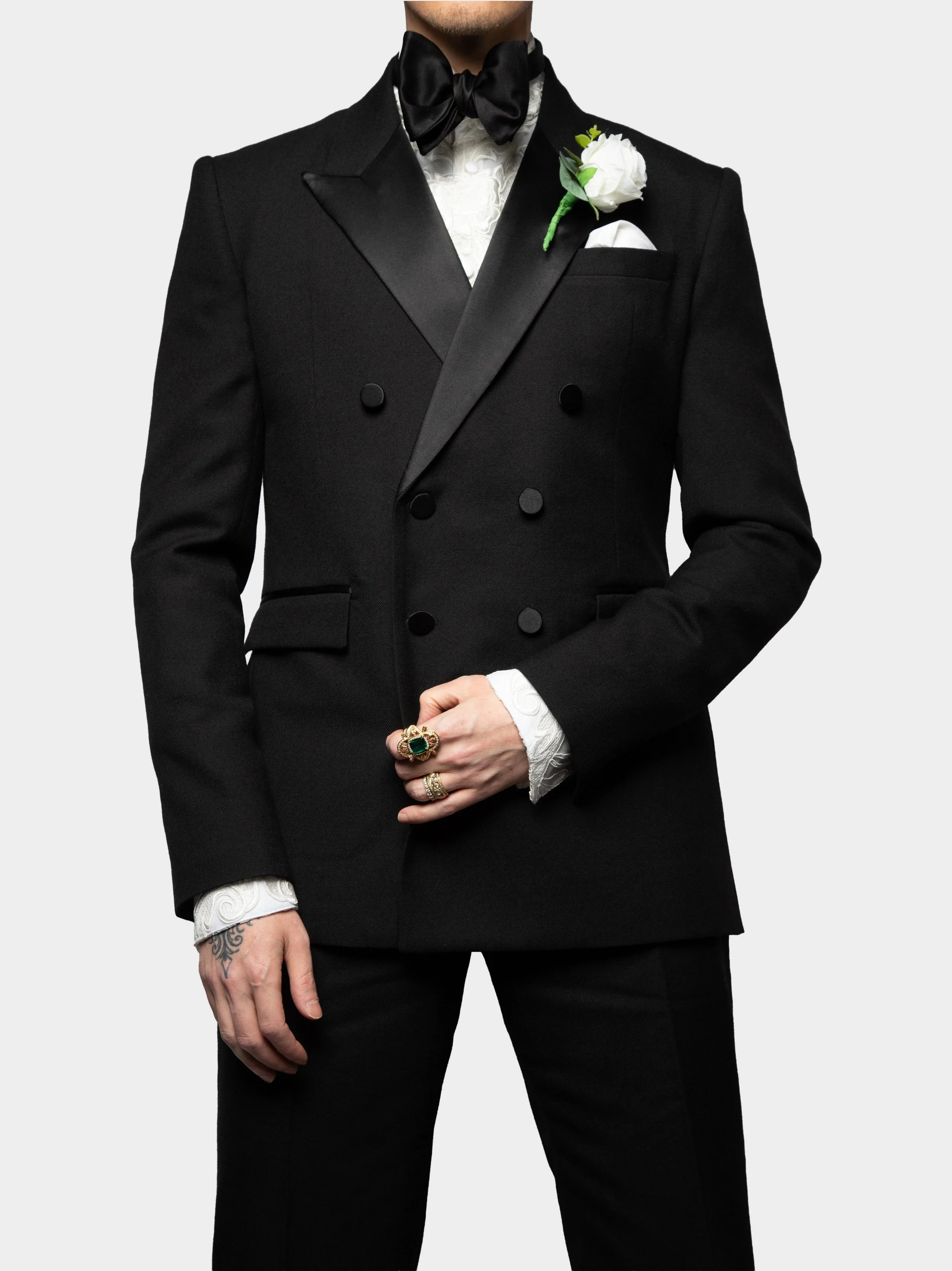 Black Double Breasted Dinner Suitfront.jpg