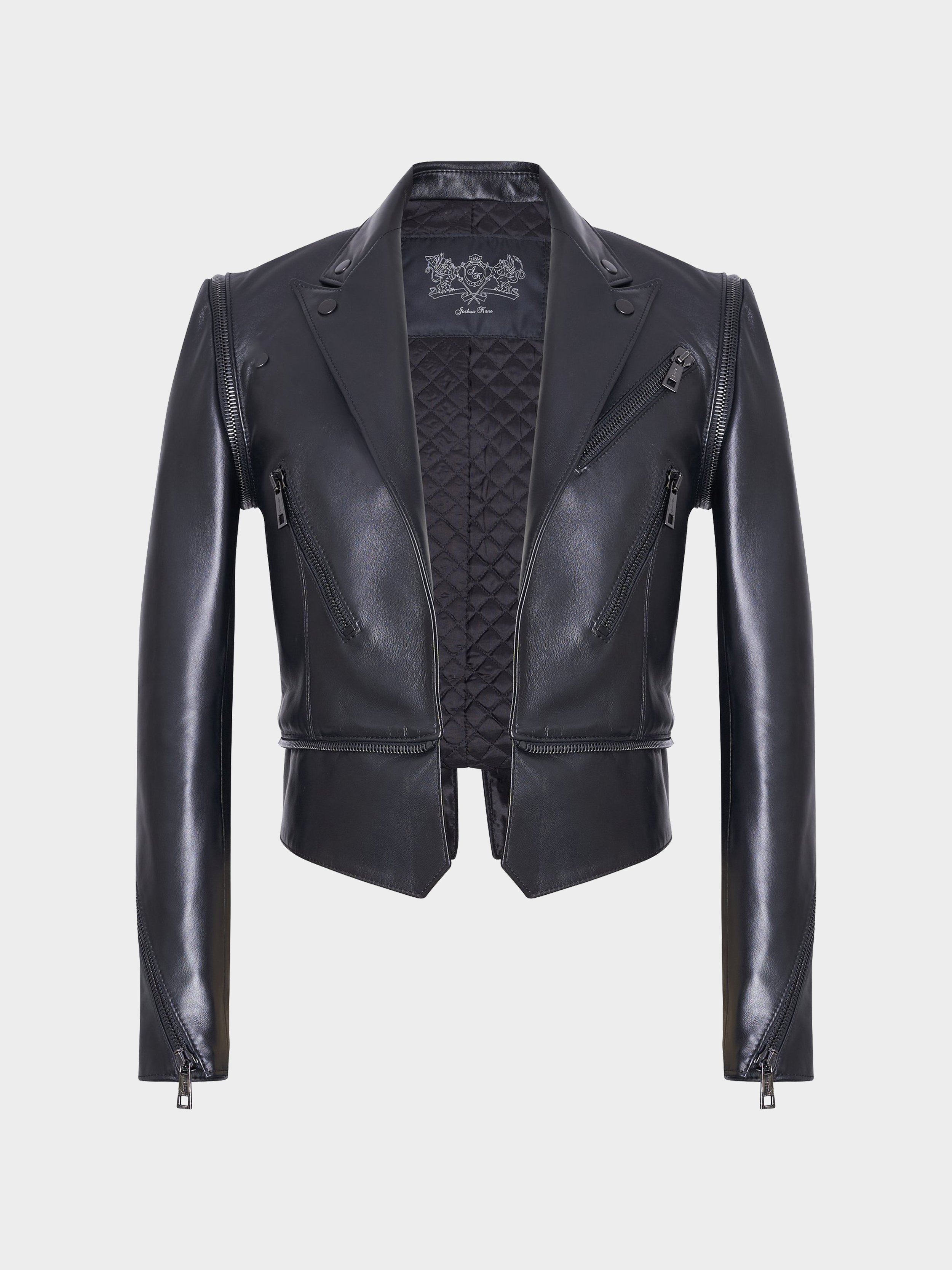 Zip Off Black Nappa Coat utout crop.jpg