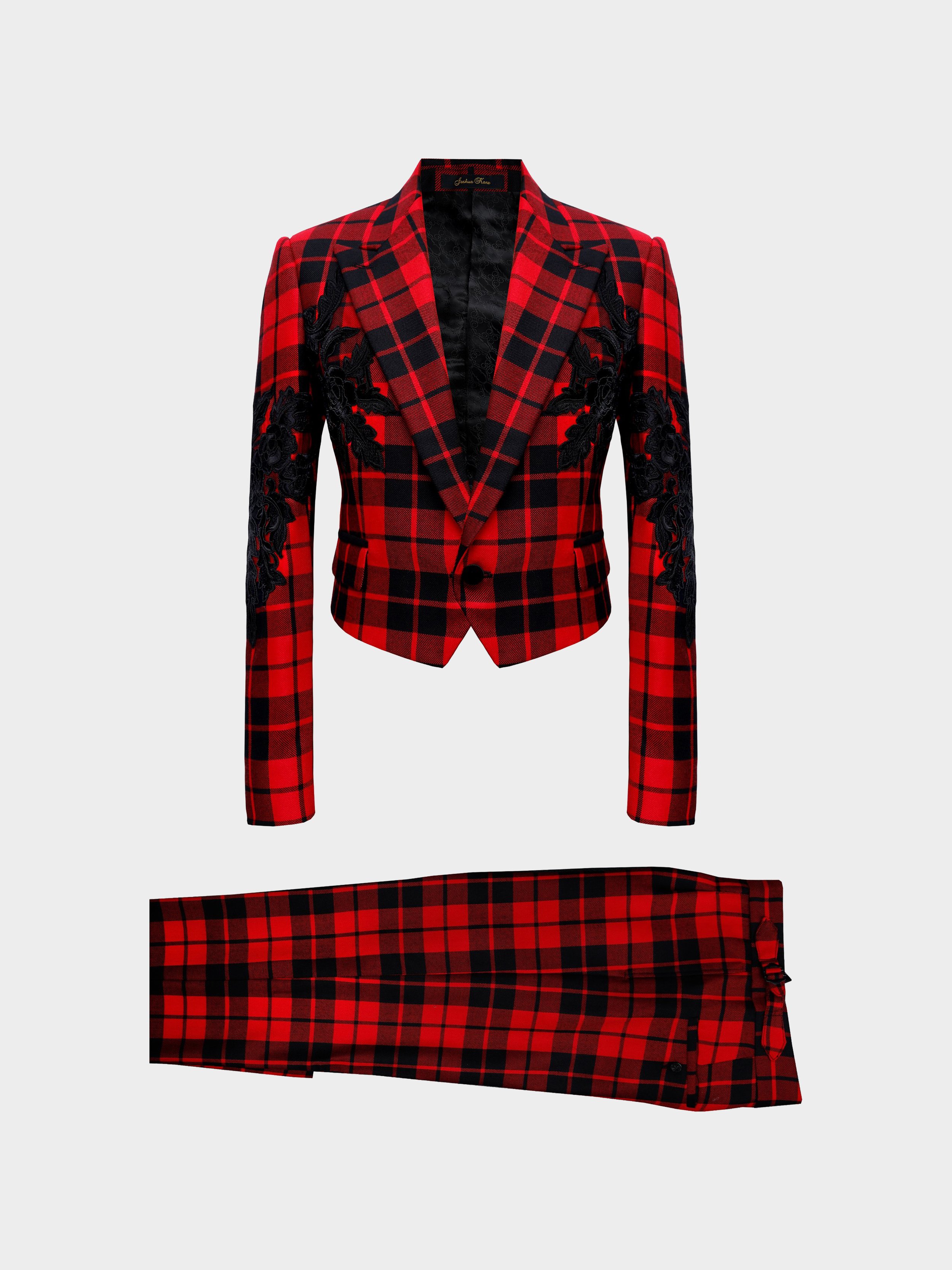 Red Tartan Suit