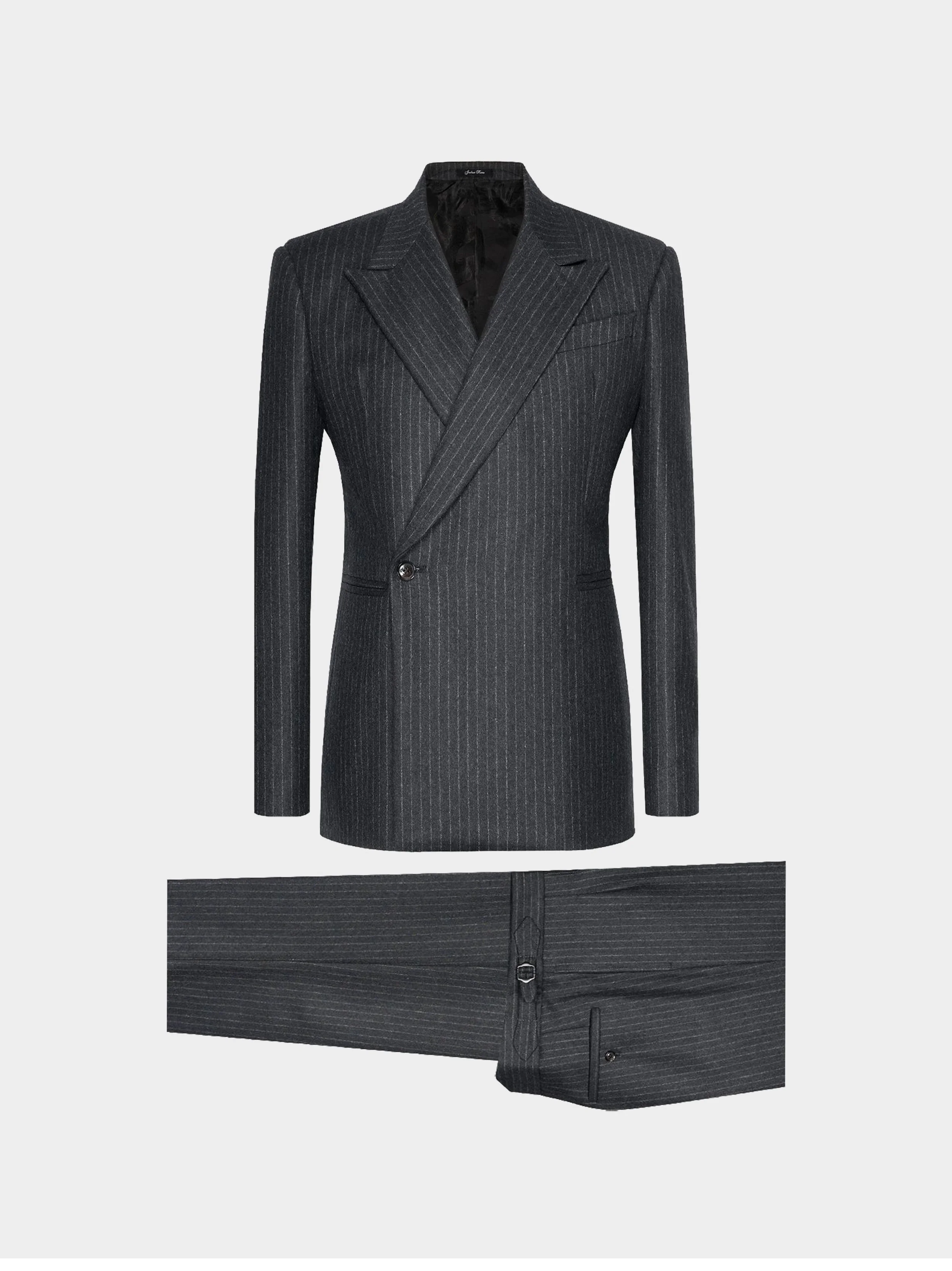 Grey Flannel Stripe Suit