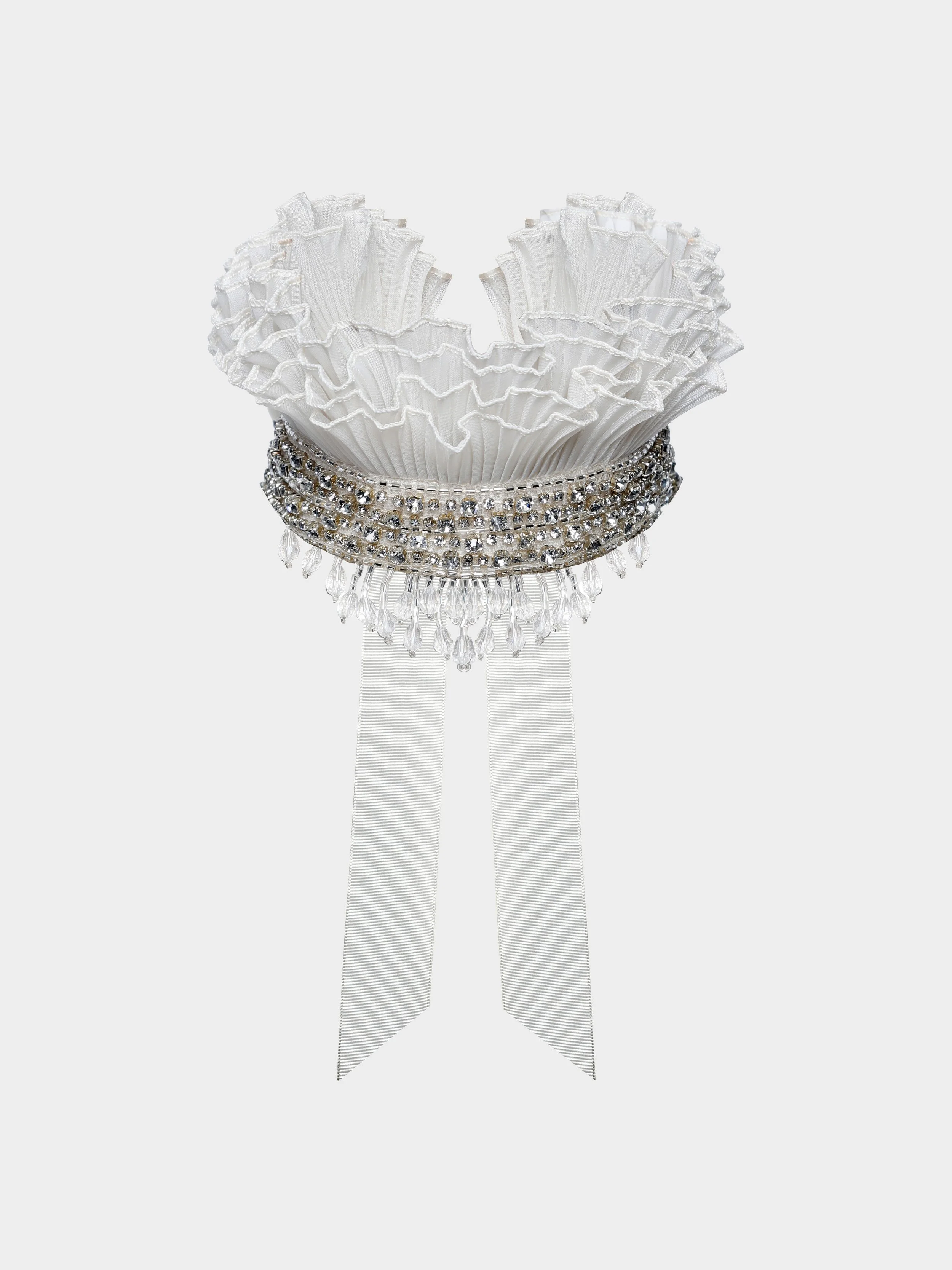 Organza  Ruffle Collar