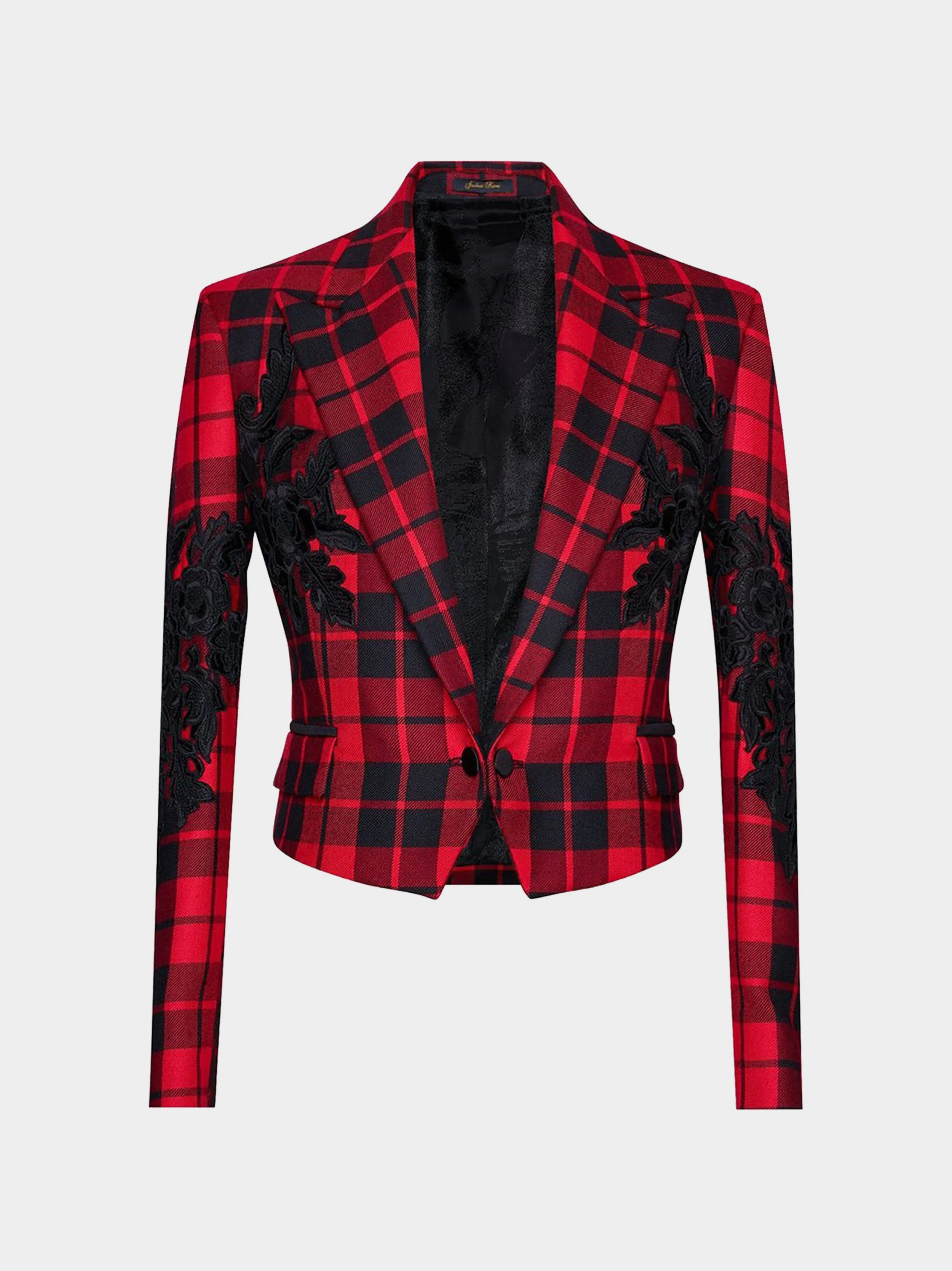 Red Tartan Waist Jacket.jpg