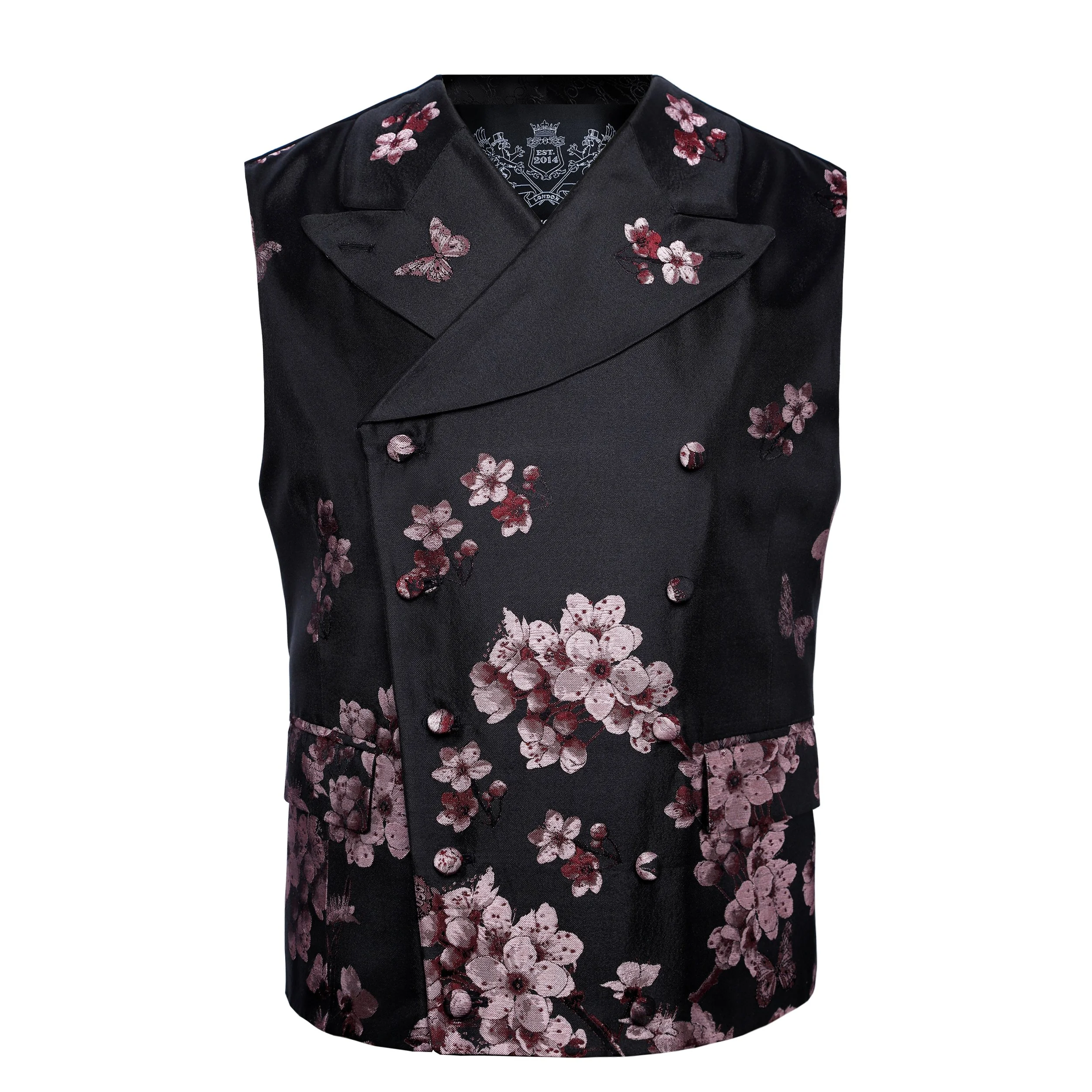 Pink Blossom Waistcoat