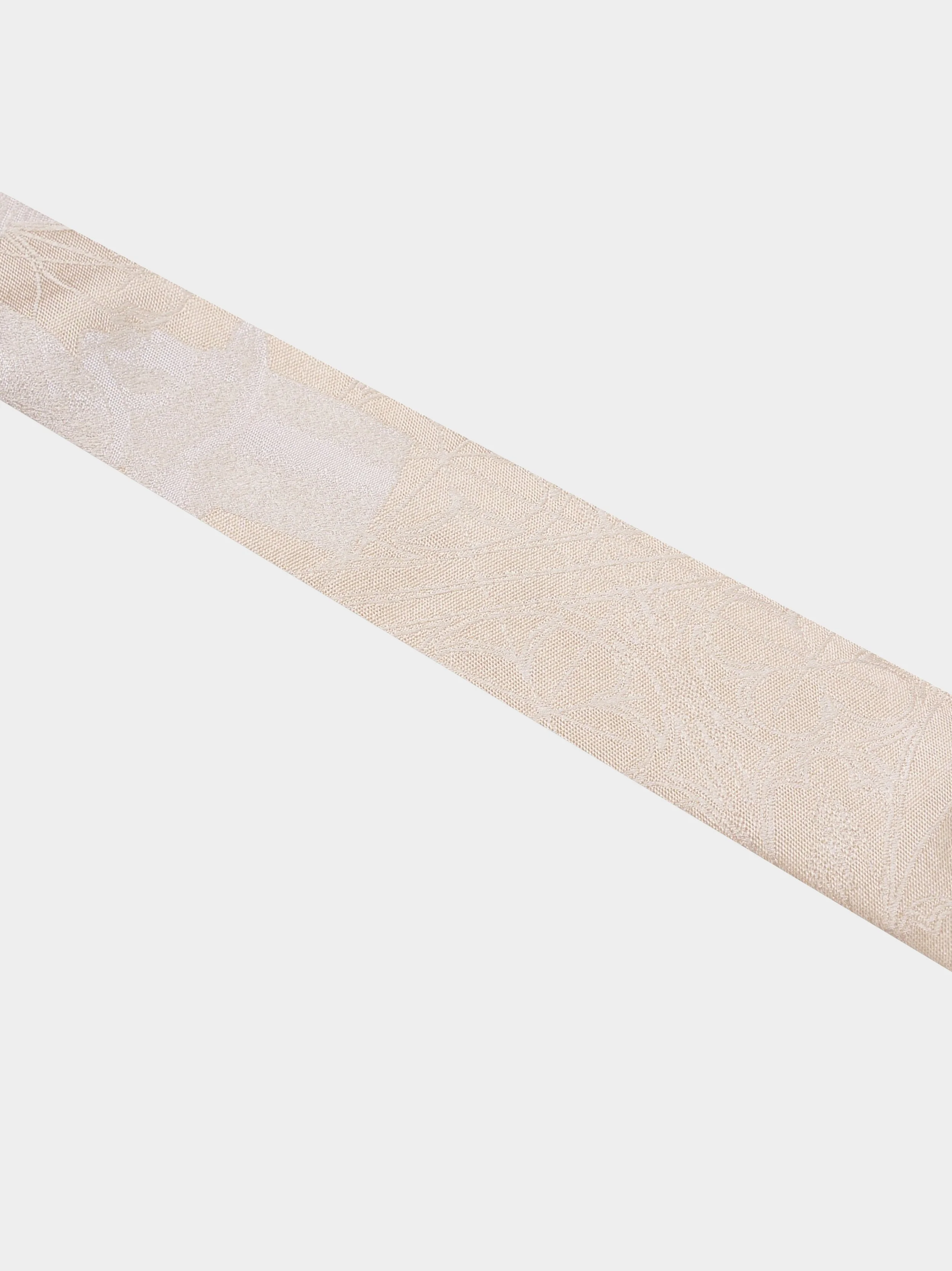 'Ivory 3 Tailors' Slim Necktie diag.jpg