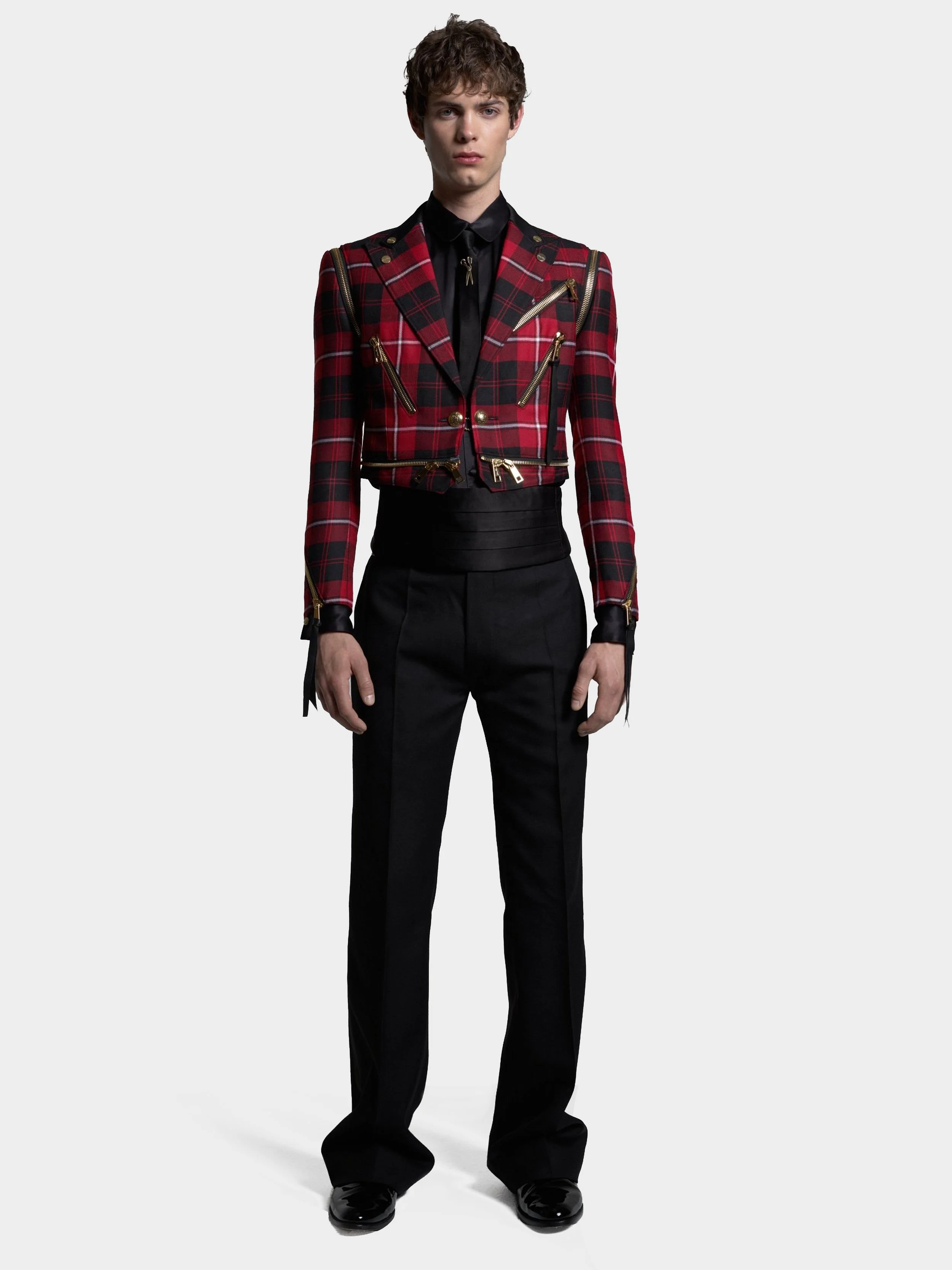 Cropped 'Tartan Rebel Zip Coat' 4.jpg