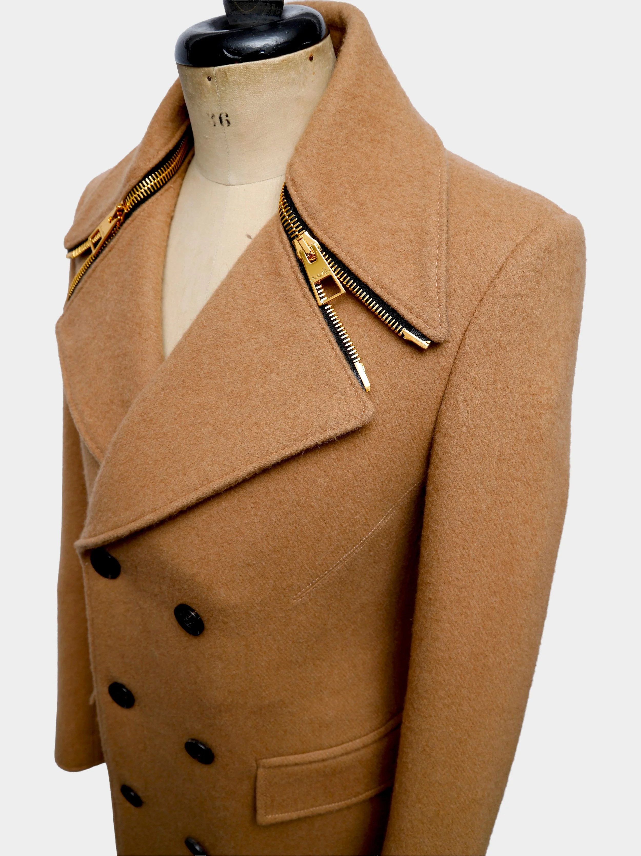 Camel Zip Collar Coat 8.jpg