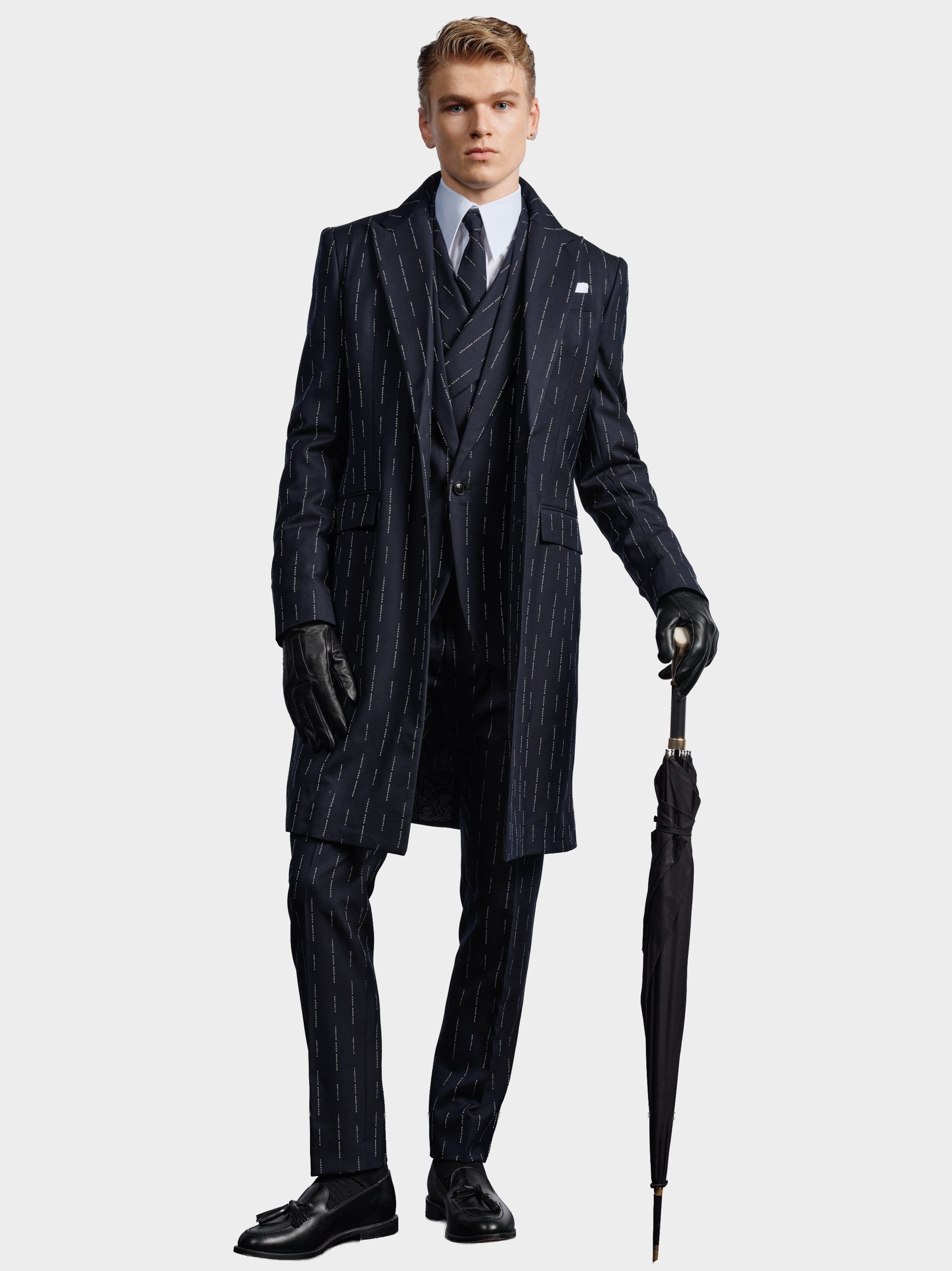 Joshua Kane Stripe Top Coat