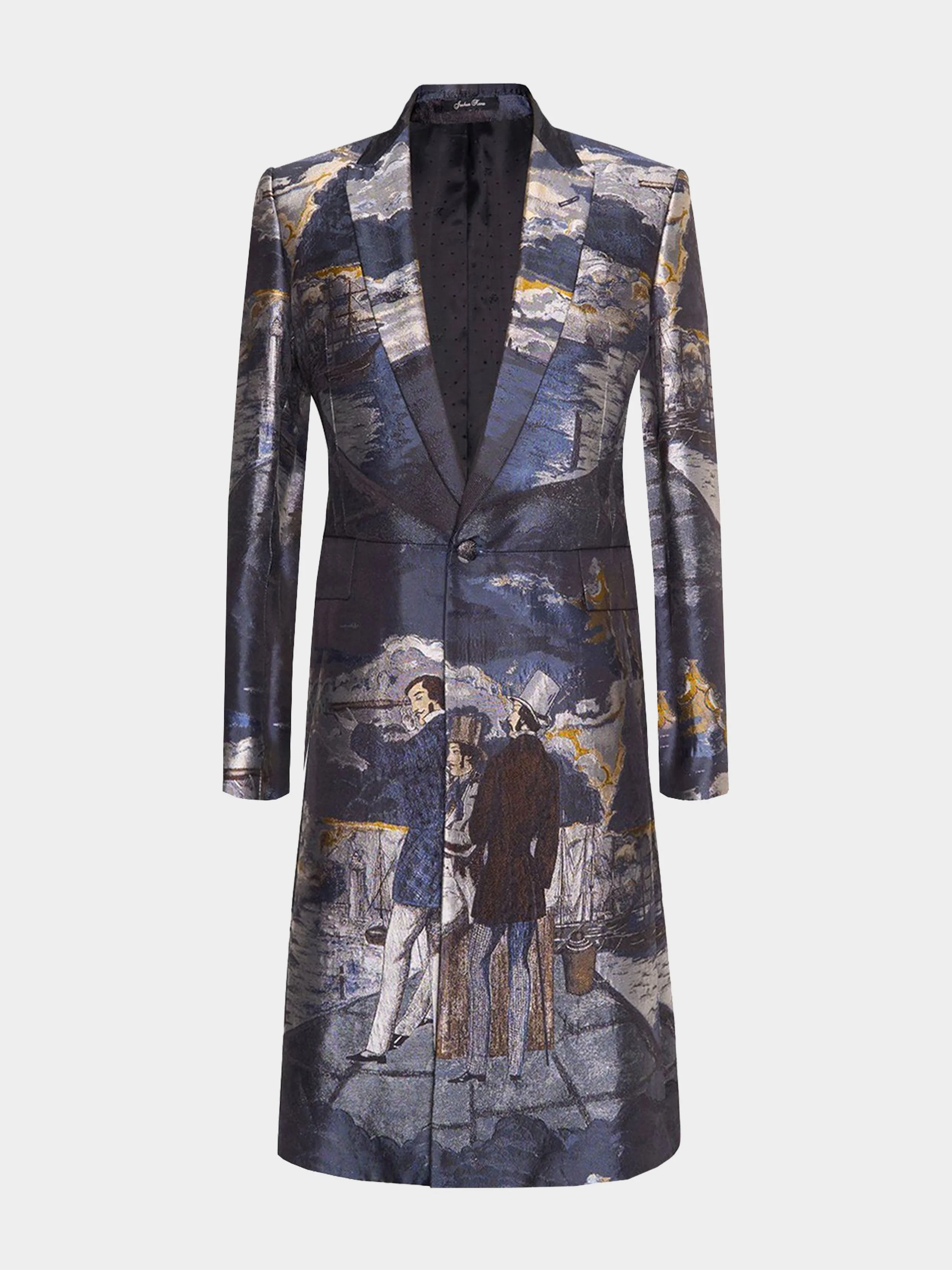 'The Morning' Painted 3 Tailors Jacquard Coat