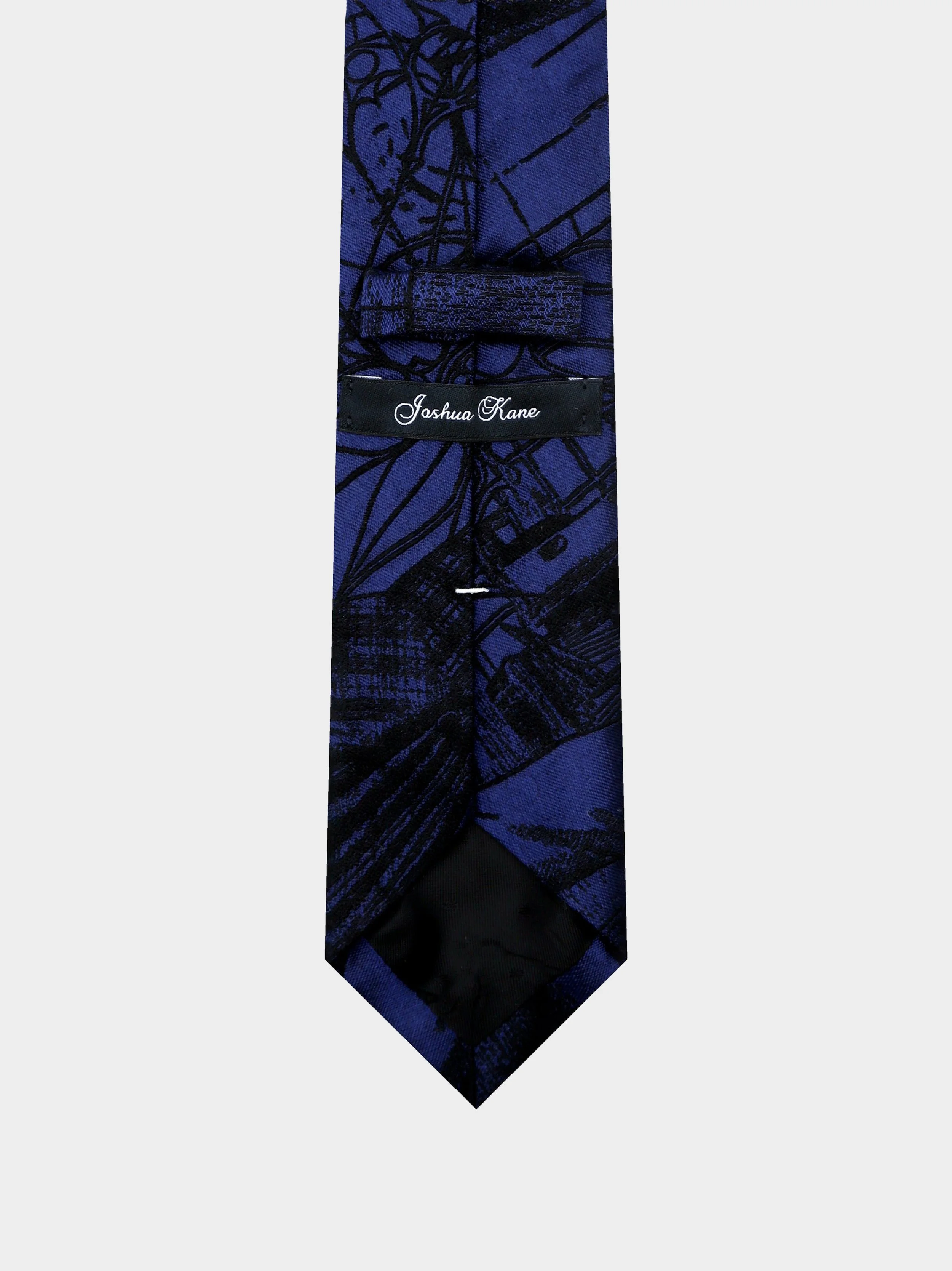'Sapphire 3 Tailors' Slim Necktie 4.jpg