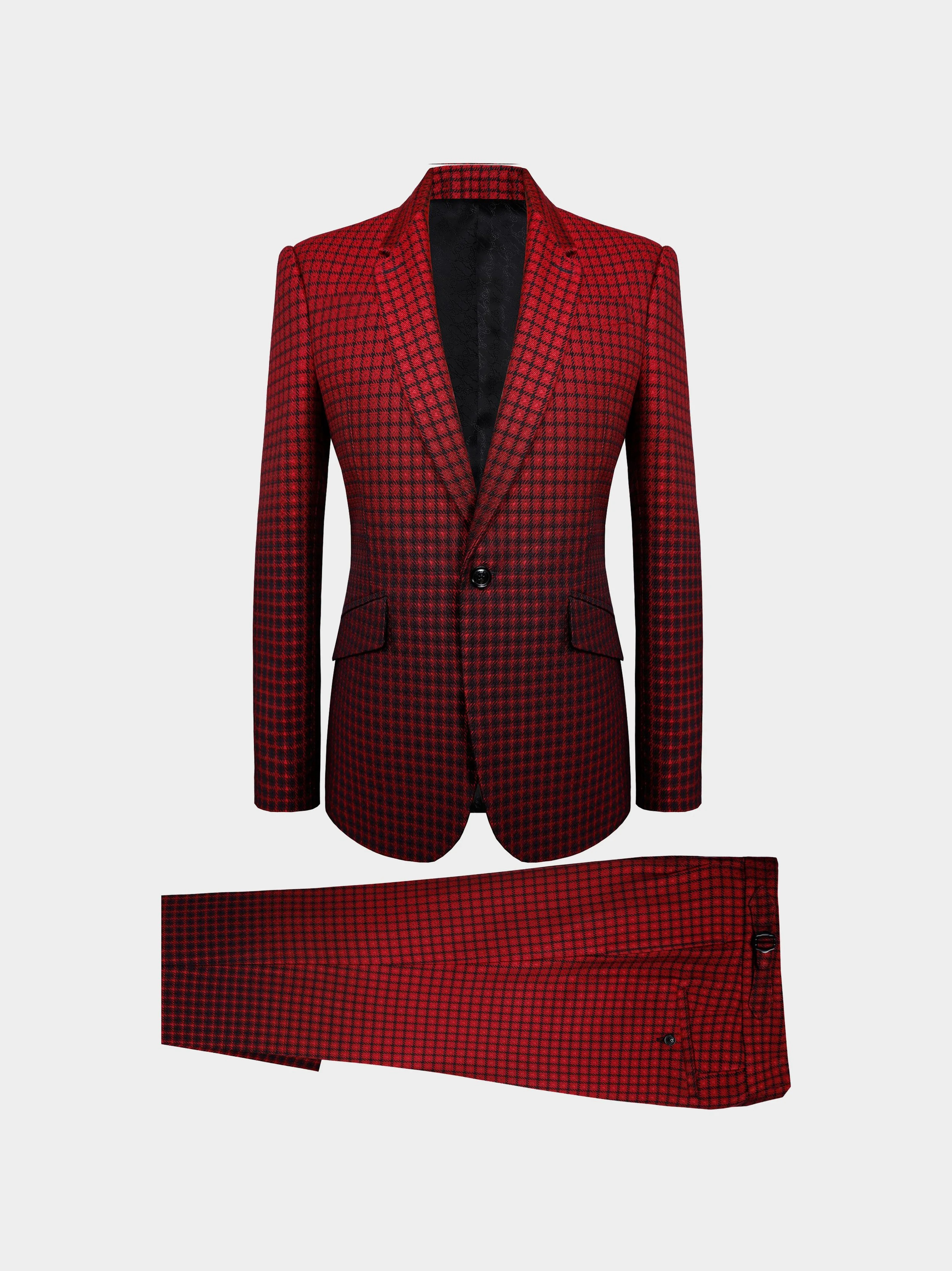 Red Ombre Suit