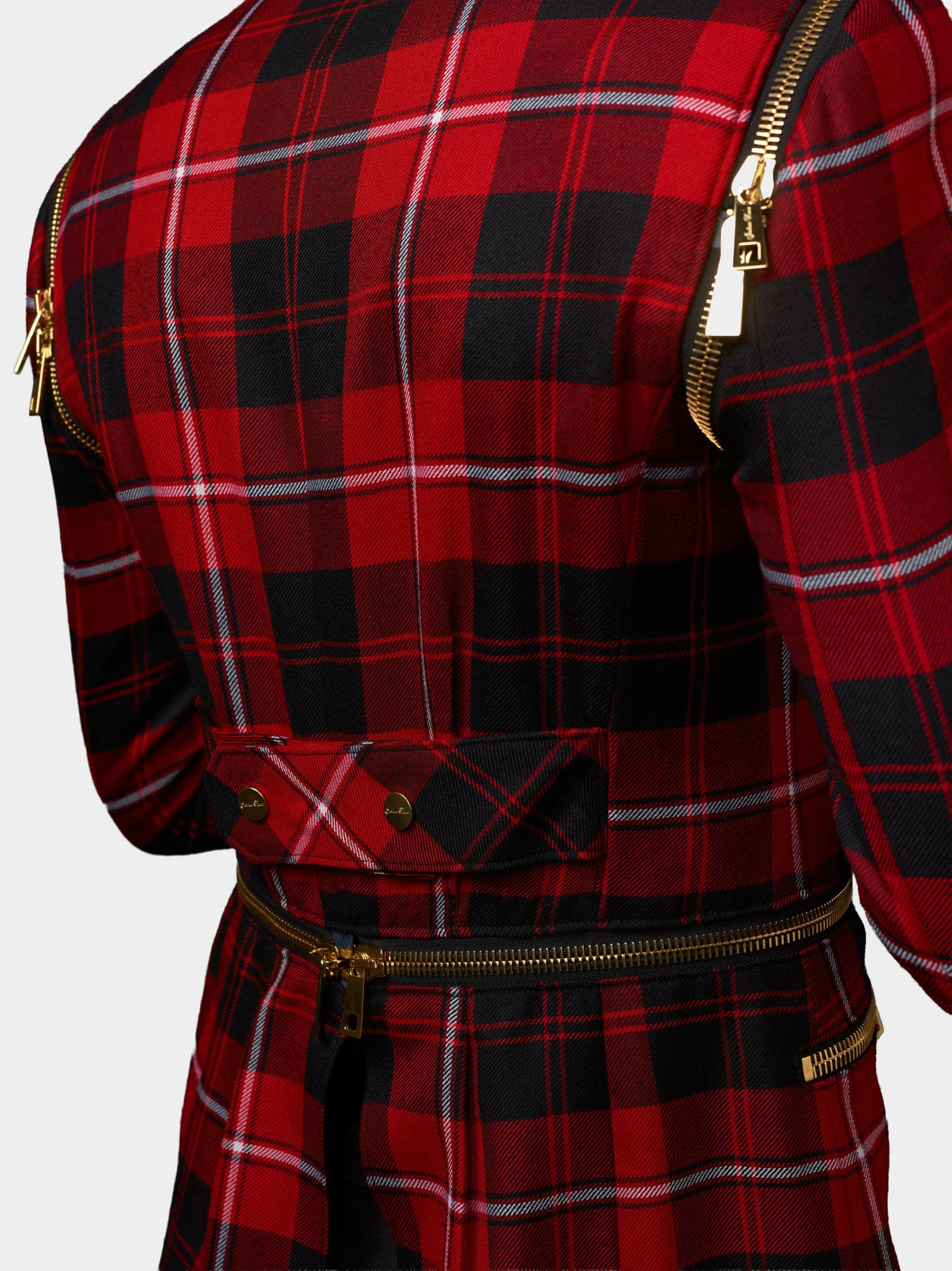 'Tartan Rebel Zip Coat' back.jpg