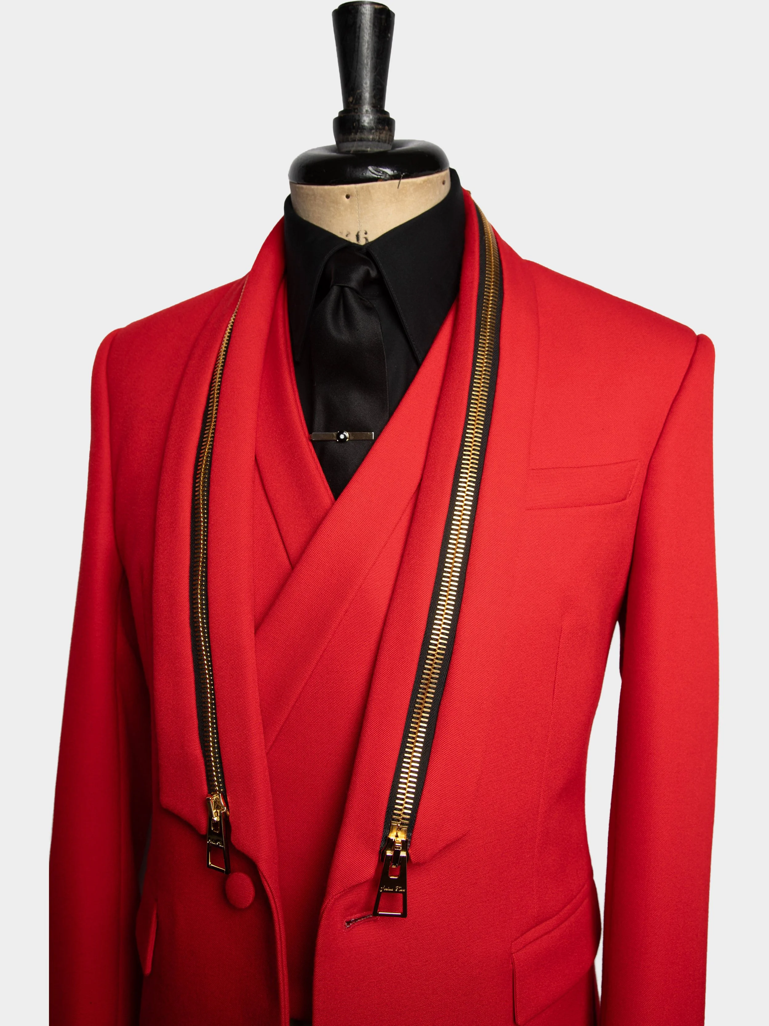 Red Barathea Zip Lapel Suitmanneuquin.jpg