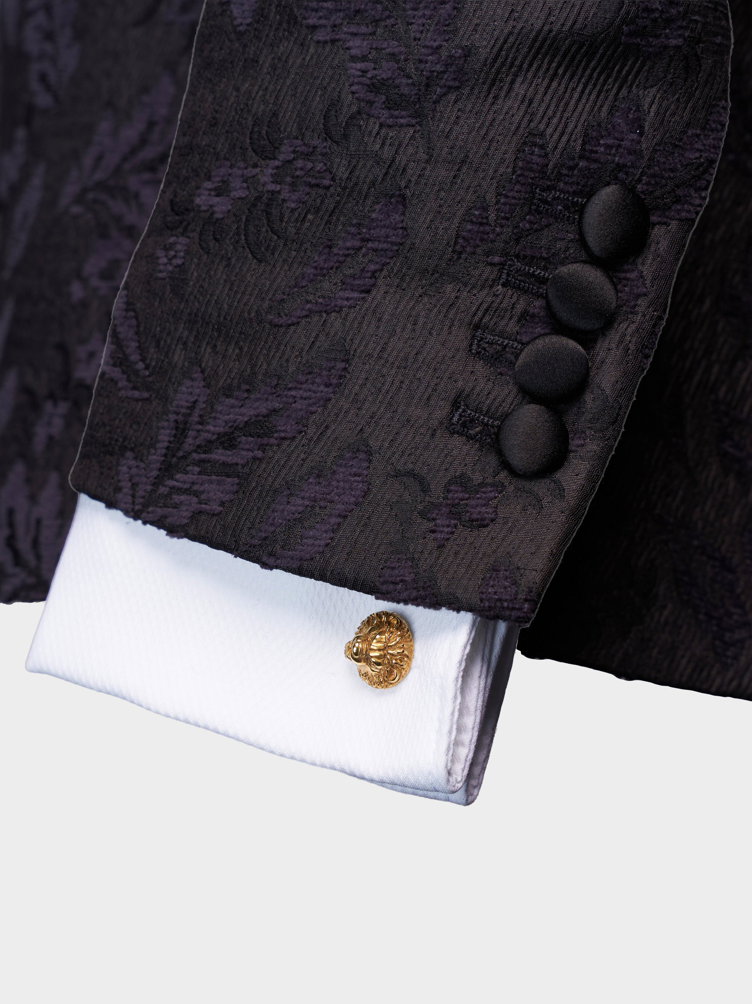 Black Floral Flock And Silk Dinner Suitsleeve.jpg