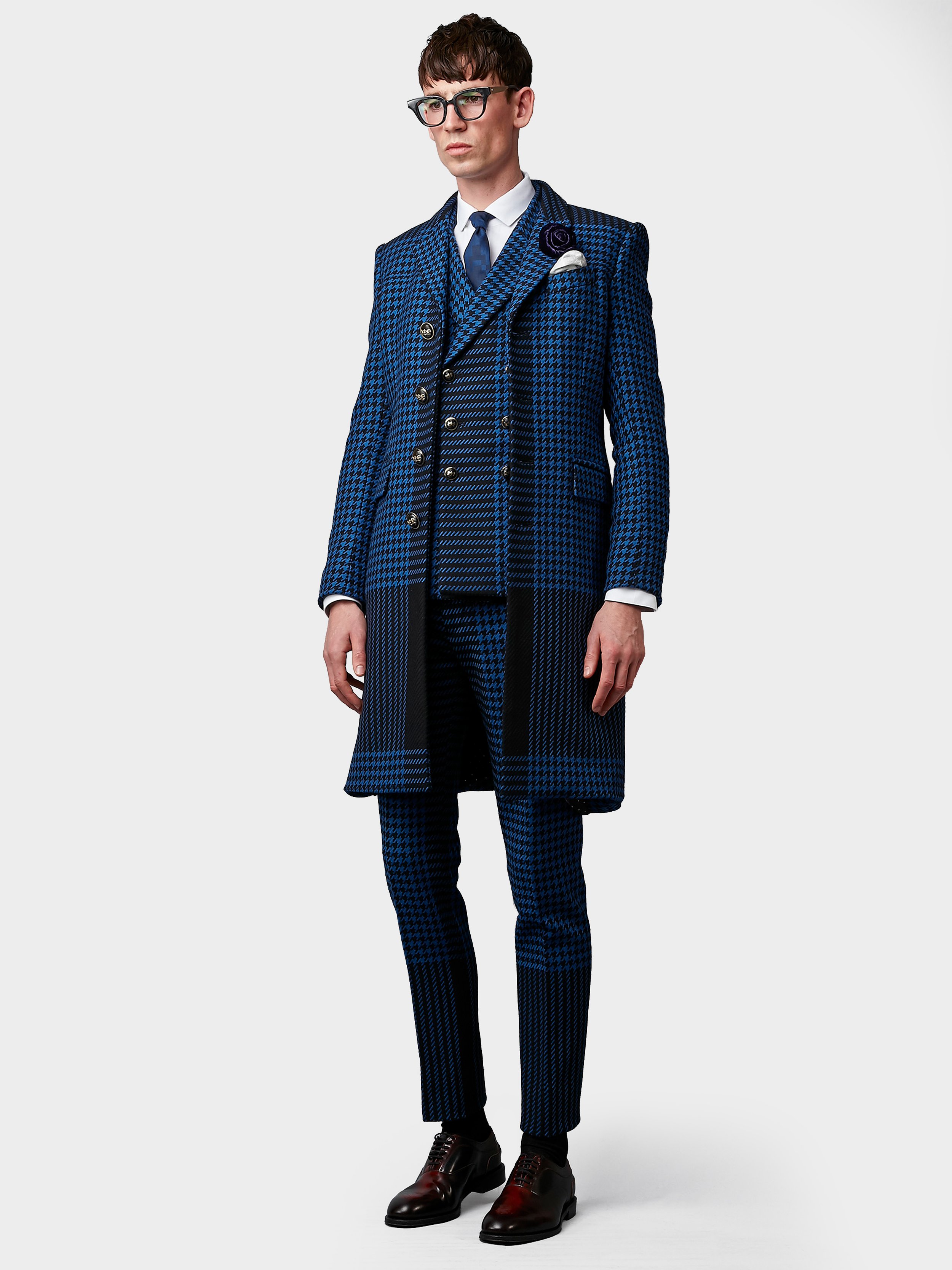 Navy Houndstooth Check Coat 3.jpg