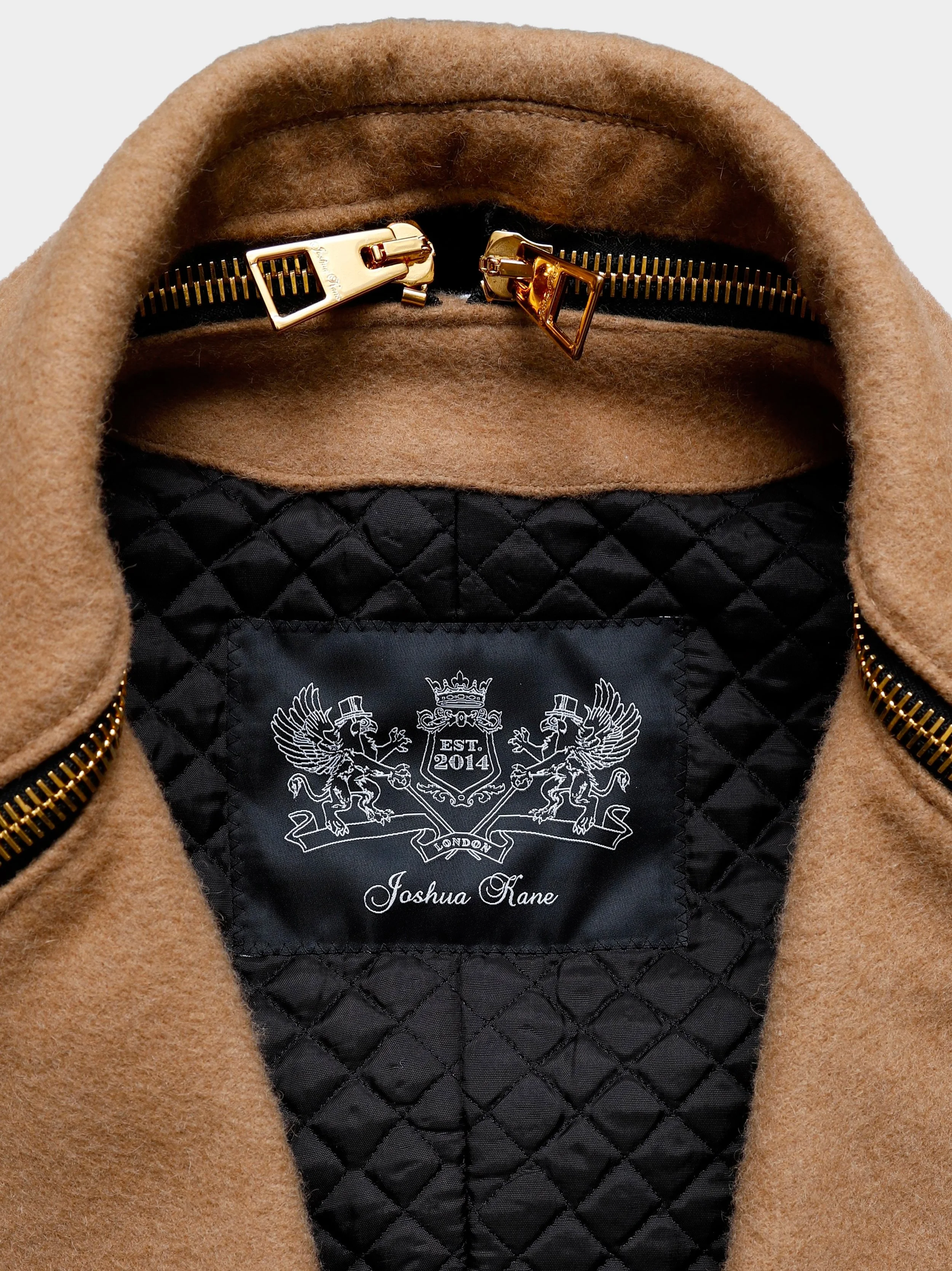 Camel Zip Collar Coat 3.jpg