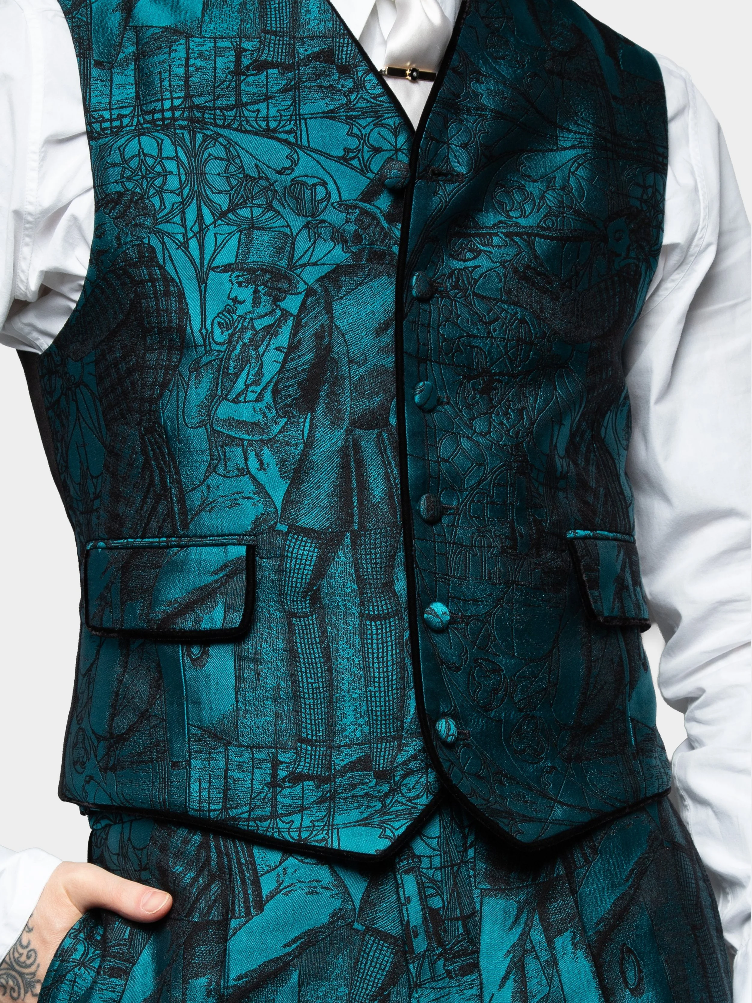 Emerald Green 3-Tailors Waistcoat 3.jpg