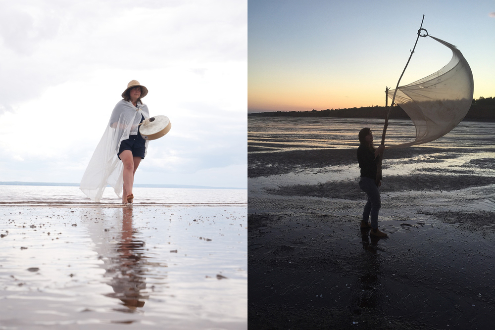 Drumming the Tide (2014) and Body Sail (2015)