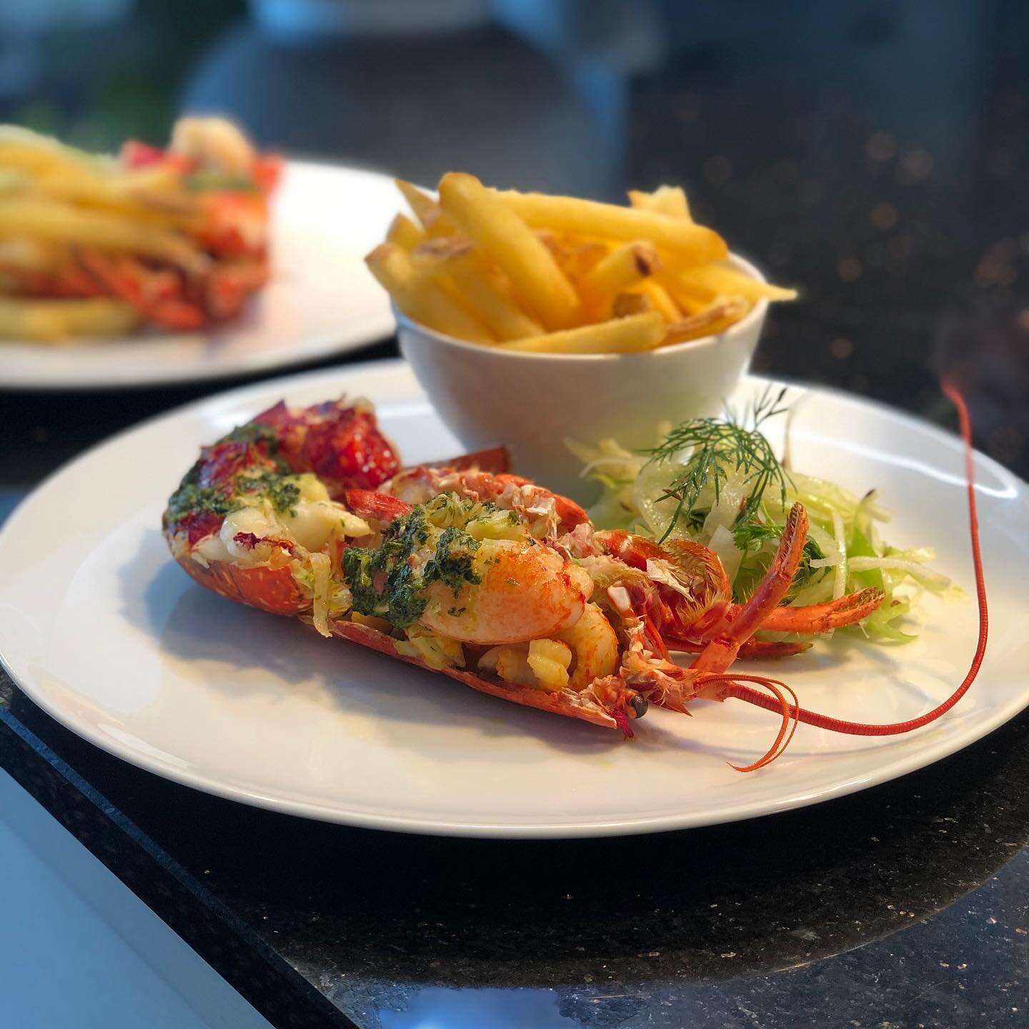 If it isn&rsquo;t broken don&rsquo;t try to fix it! Sometimes the classics are best kept simple! We were lucky enough to be completing another tasting this week with some great British seafood on show! #Classic #lobster #frites