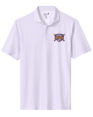 JOHNNIE-O LSU SLADE PRINT PERFORMANCE POLO 'GEAUXMAHA 2025