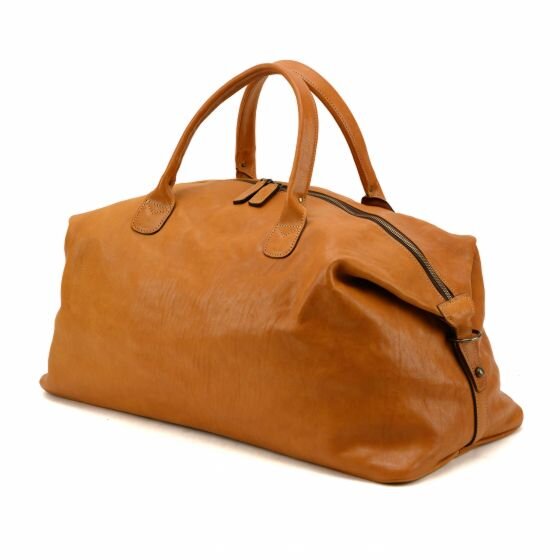 Benedict Leather Weekend Bag - Leather Bags by Moore & Giles