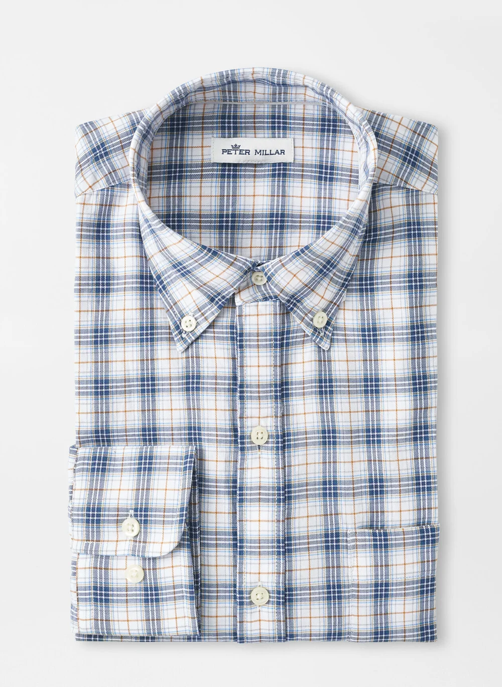 Peter Millar Armidale Cotton Sport Shirt - Atlantic Blue Carriages Fine Clothier | Baton Rouge, LA | Men's Clothing Peter Millar Armidale Cotton Sport Shirt - Atlantic Blue Carriages Fine Clothier | Baton Rouge, LA | Men's Clothing
