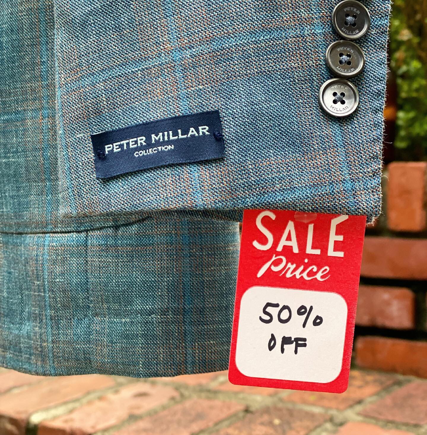 Pretty good sale going right now&hellip; Sport Coats 30-50% off
[peter millar, jack victor, samuelsohn, and more]