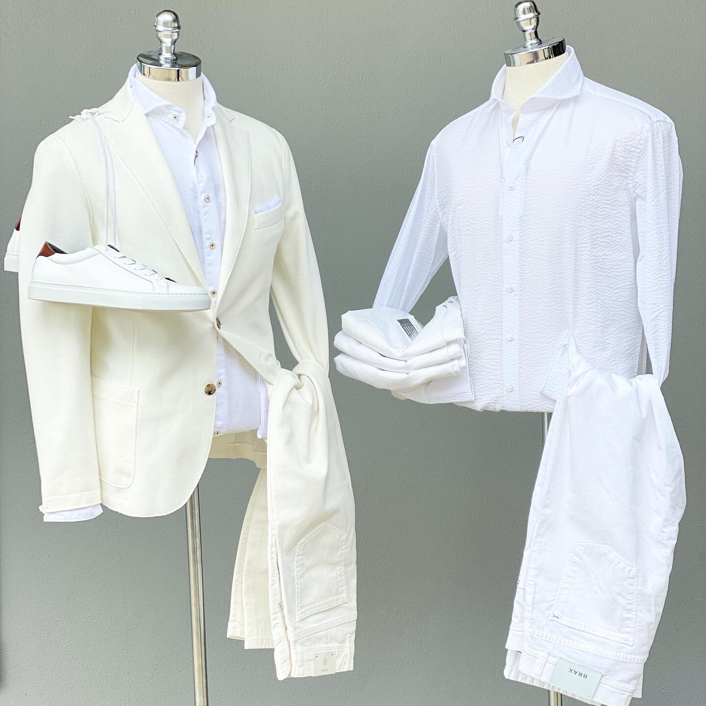 All whites &amp; hot summer nights
#MPACBR
Now dressing Baton Rouge for The Arts Council of Baton Rouge Grand Opening of the Cary Saurage Community Arts Center and MPAC.
Details for MPAC looks below&hellip;

Cotton Stretch Sports Coat &amp;  Denim @e