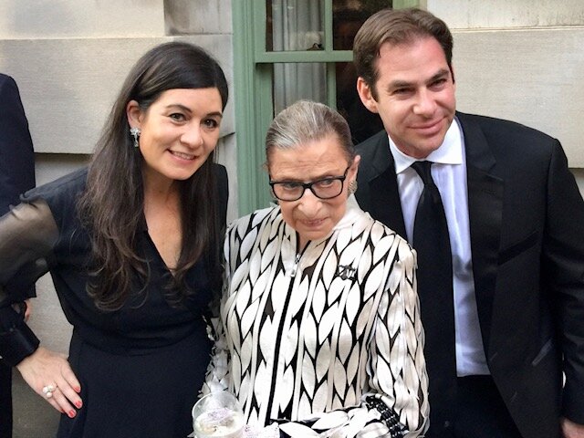 Us with Justice Ruth Bader Ginsburg