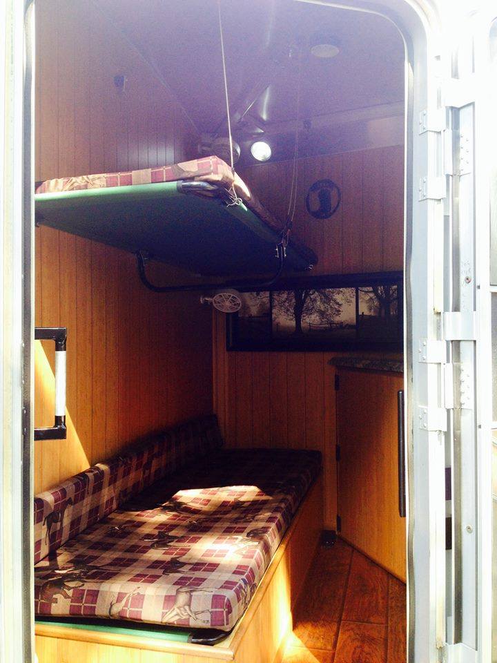 horse trailer living quarters ideas