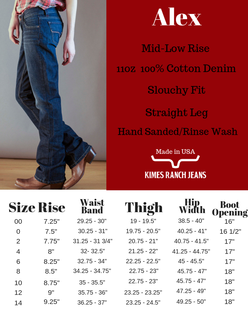 Jeans Size Chart Mens | Bruin Blog