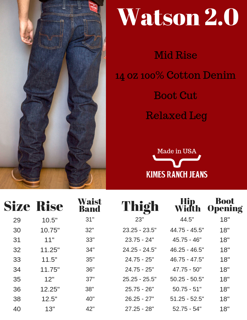 Size 13 Jeans Size Chart