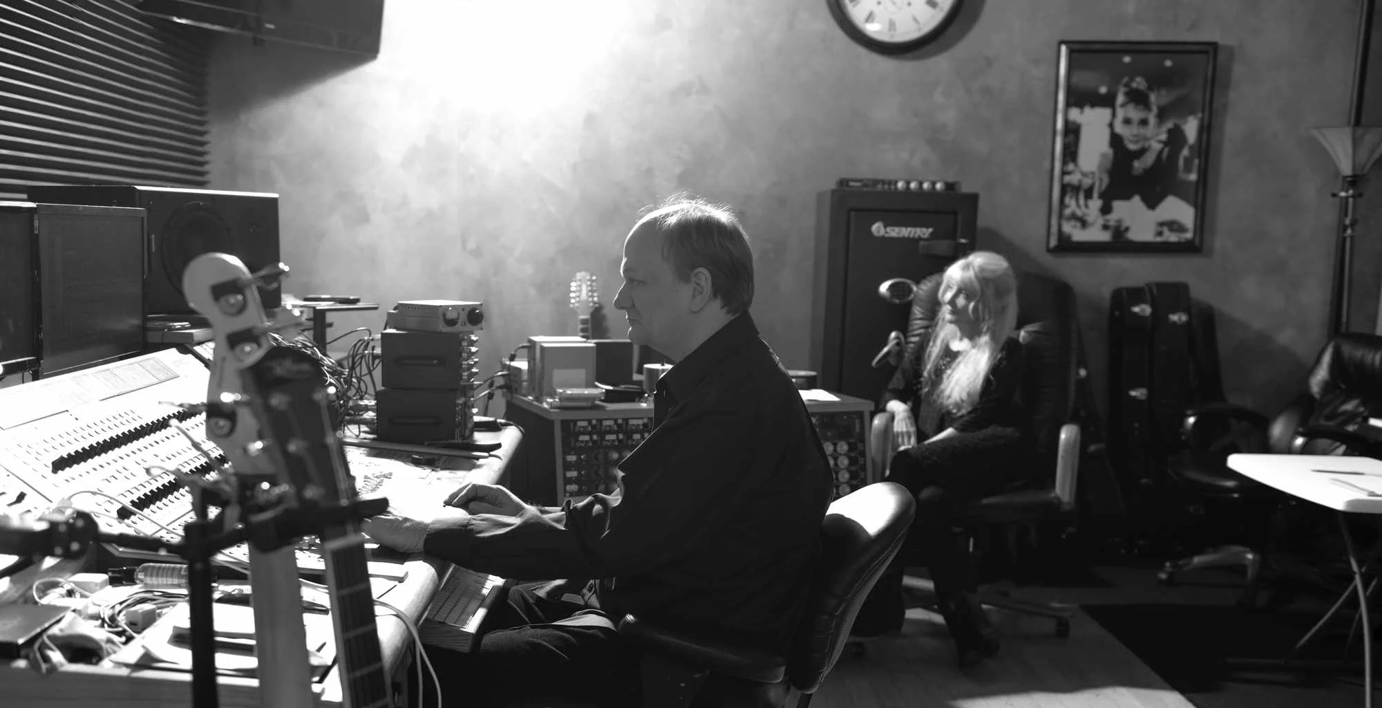Jeff and Jenny at work