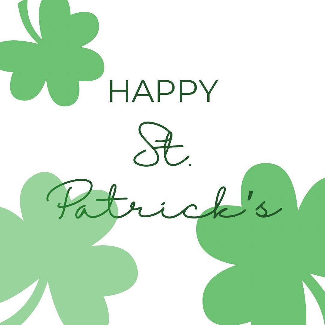 May it be a lucky day ☘️☘️☘️
.
.
.
.
.
.
.
#stpatricksday#lucky#shamrock#green#celebrate#fun#local#toronto#smallbusiness#supportlocal